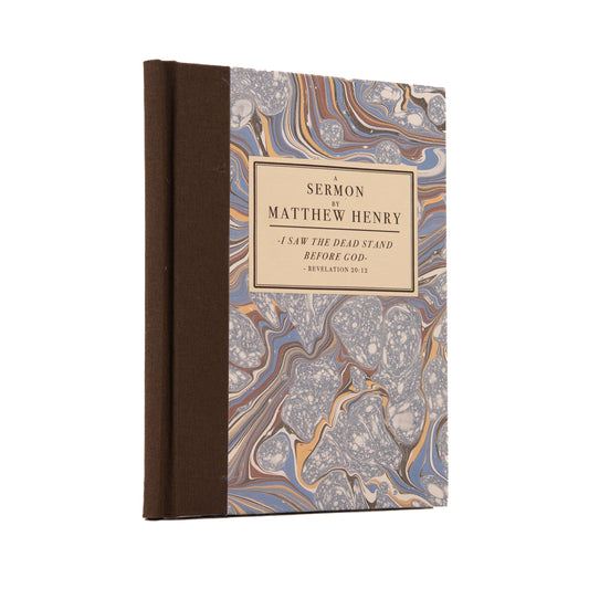 1695 MATTHEW HENRY. Manuscript Sermon on Revelation 20 - "I Saw the Dead Stand Before God."