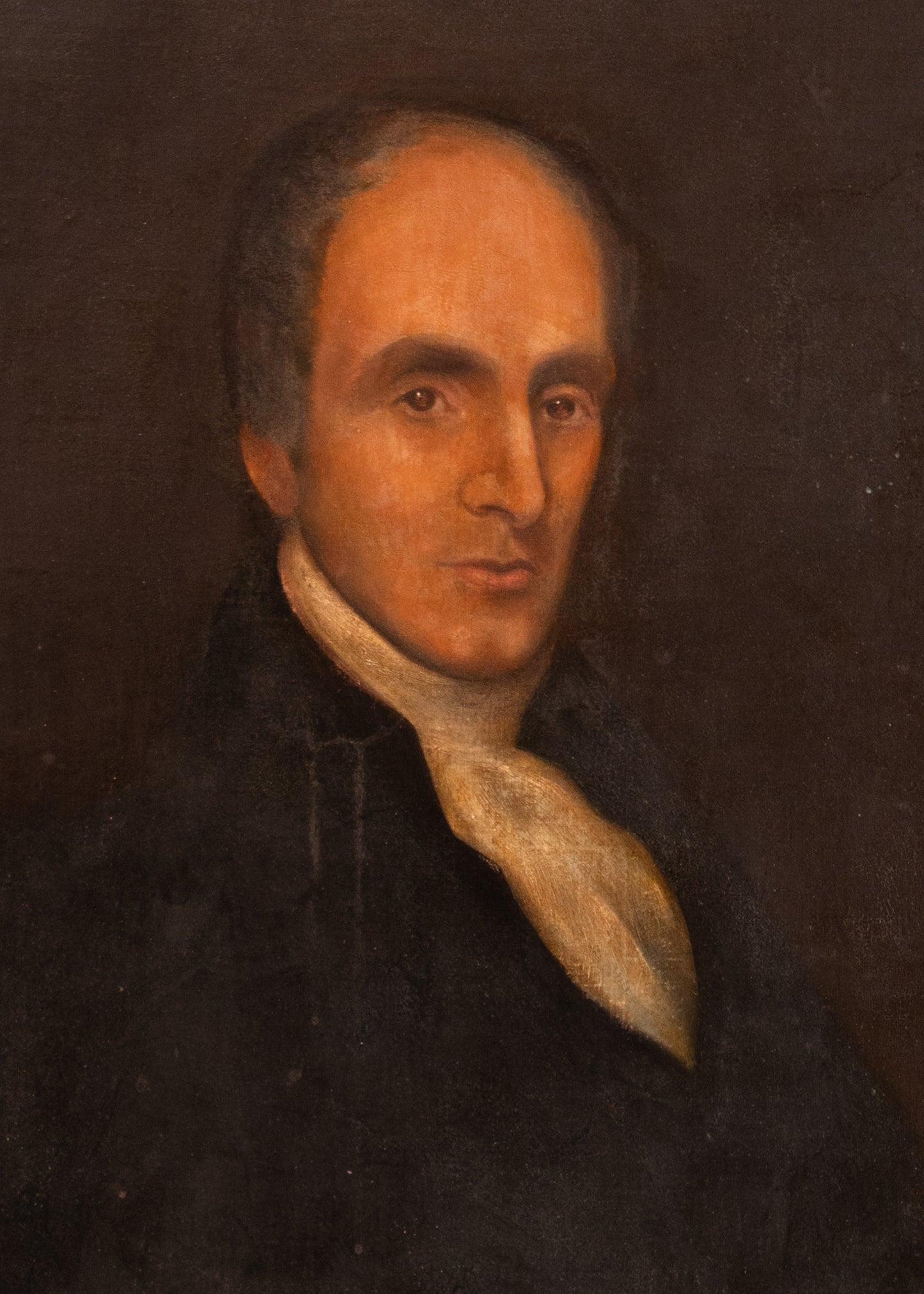 1835 RICHARD WATSON. Original and Previously Unrecorded Painting of Important Methodist Theologian.