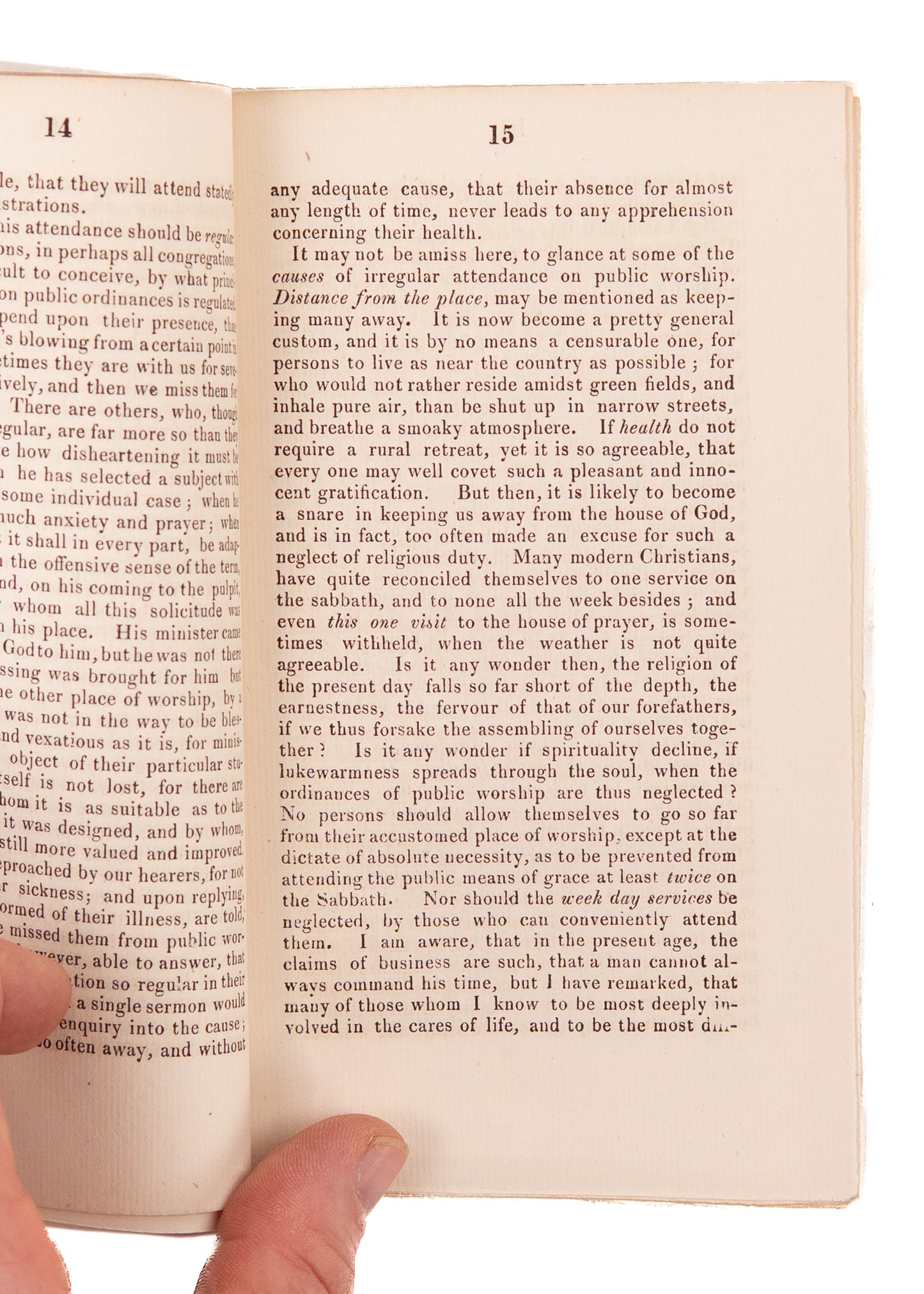 1827 JOHN ANGELL JAMES. Inscribed Duties & Need of True Ministers of the Gospel.