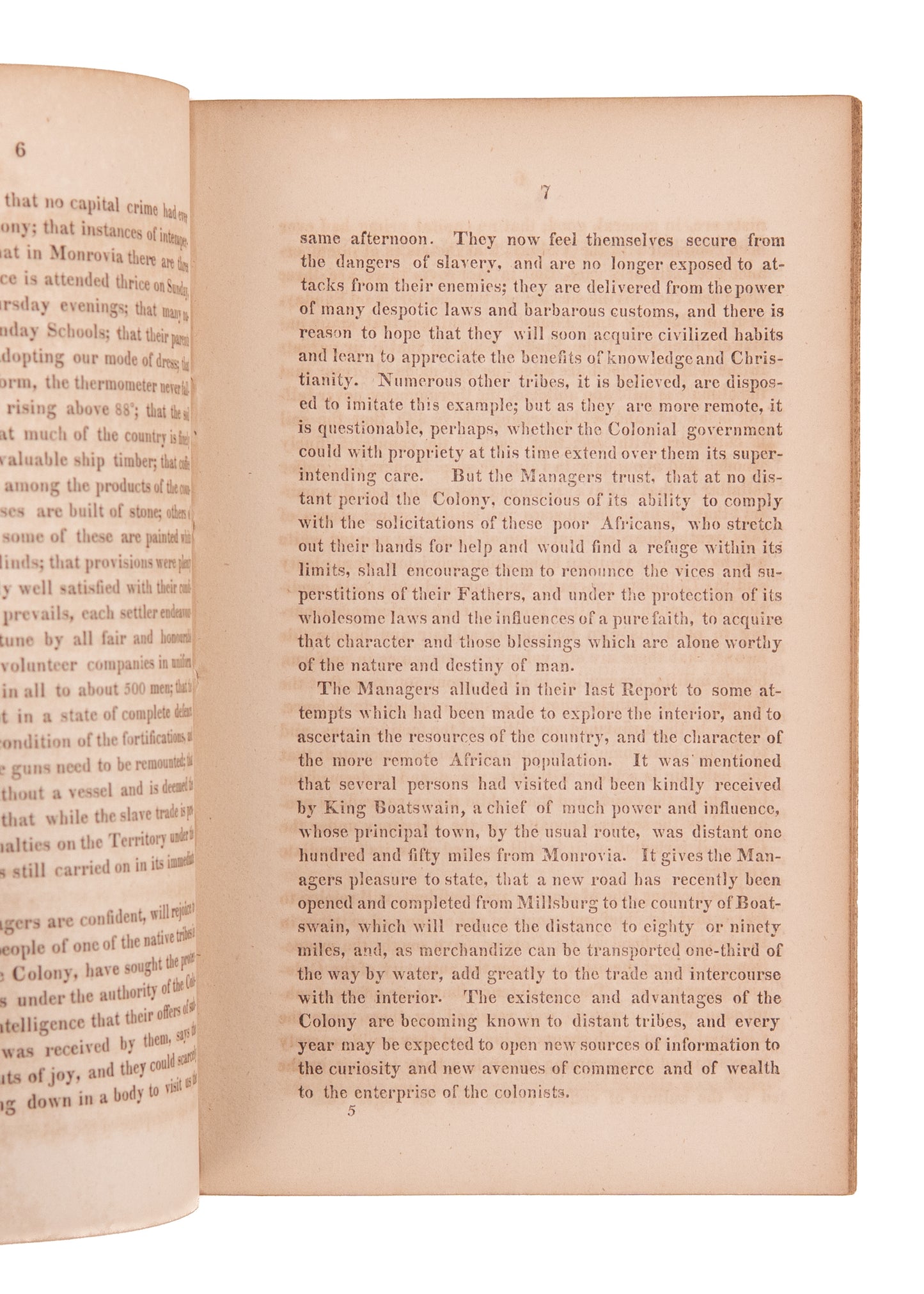 1831 LIBERIA & SLAVERY. Fourteenth Annual Report on Slavery Colonization. Francis Scott Key &c.