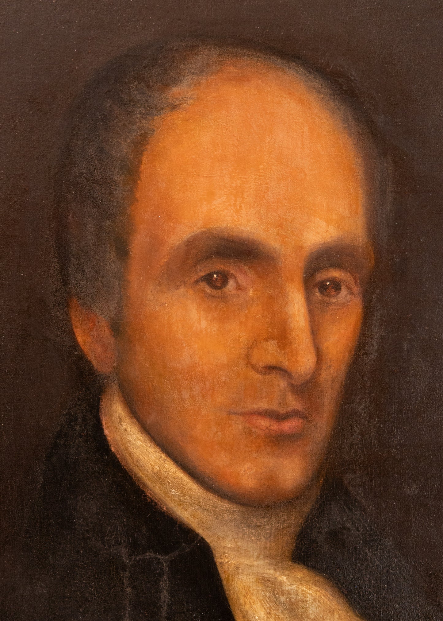 1835 RICHARD WATSON. Original and Previously Unrecorded Painting of Important Methodist Theologian.