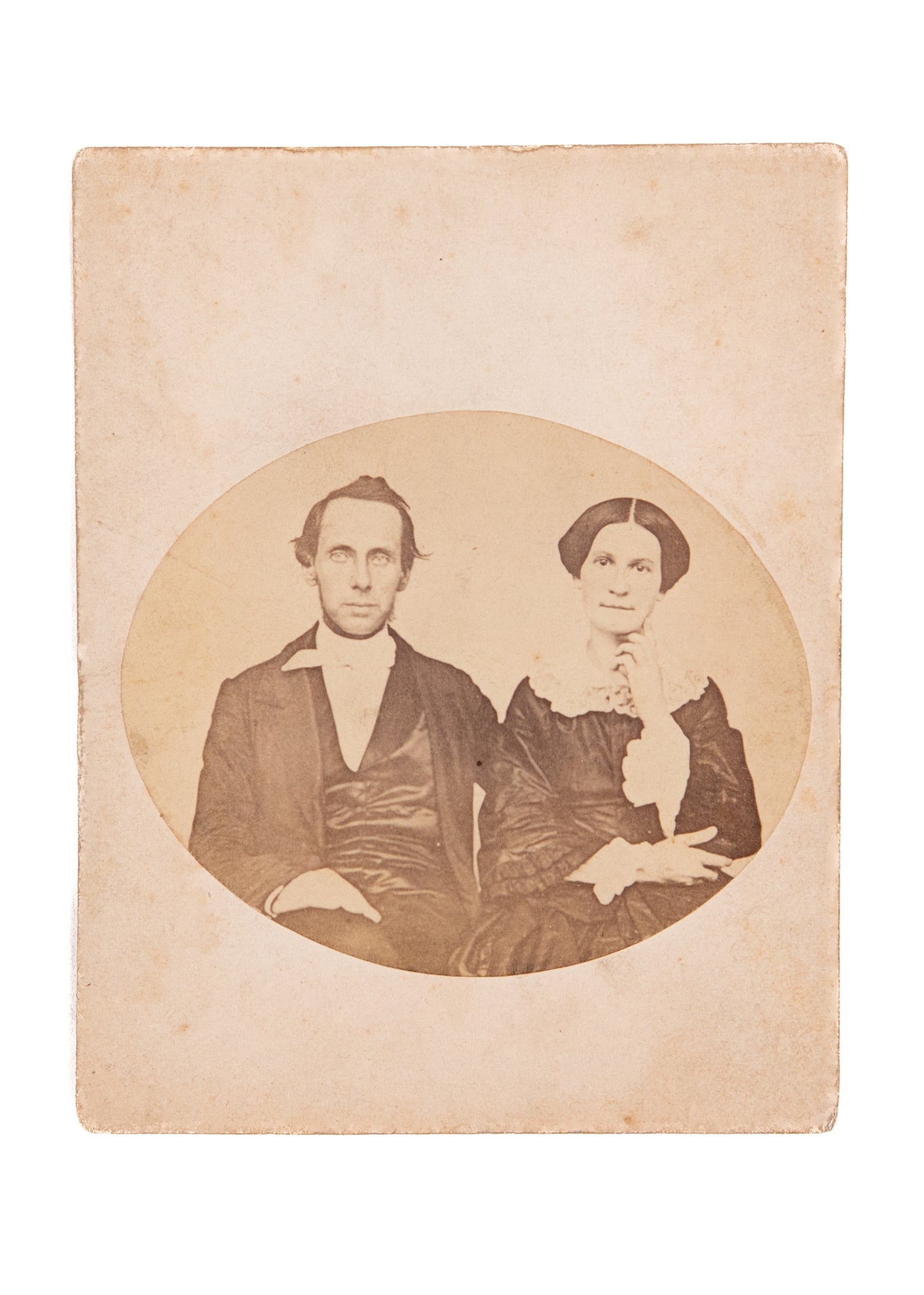 1860 UNITED PRESBYTERIAN. Important Carte de Visites of Missionaries to the Islamic World.