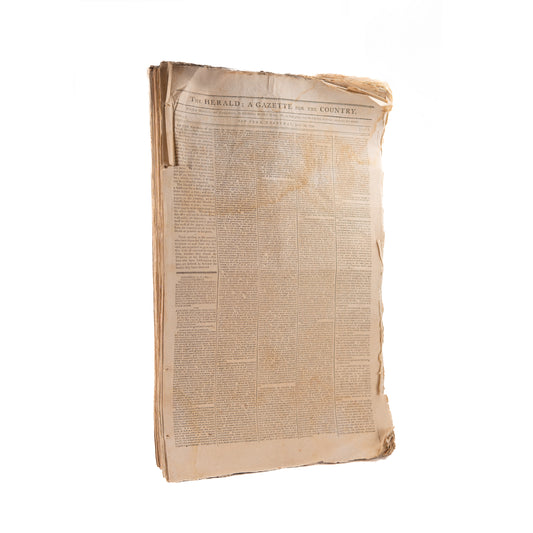 1794 GEORGE WASHINGTON &c. 125 Issues of The Herald. Whiskey Rebellion, Indian Wars, Slavery, &c.