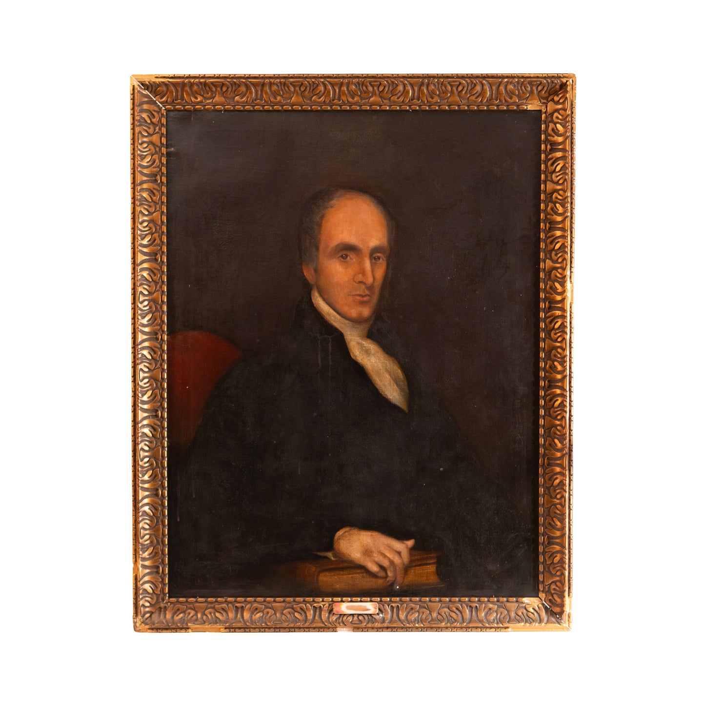 1835 RICHARD WATSON. Original and Previously Unrecorded Painting of Important Methodist Theologian.