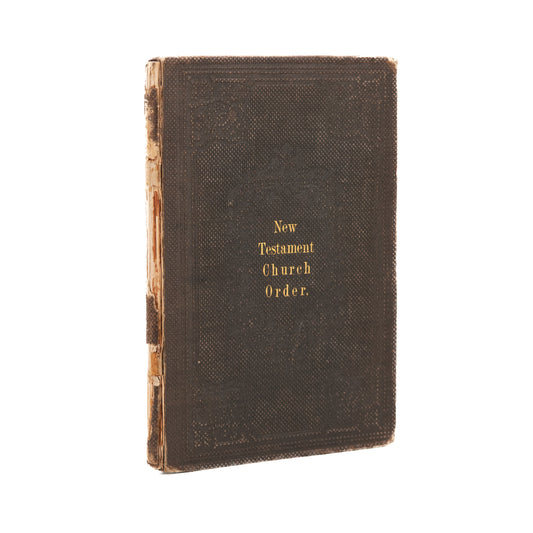 1863 GEORGE MULLER / HENRY CRAIK. New Testament Church Order as Used by George Muller.