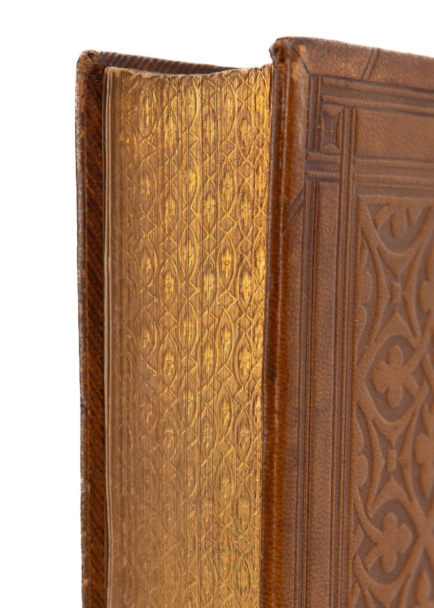 1859 GEORGE HERBERT. The Works of George Herbert. Leather Binding with Gauffered Edges.