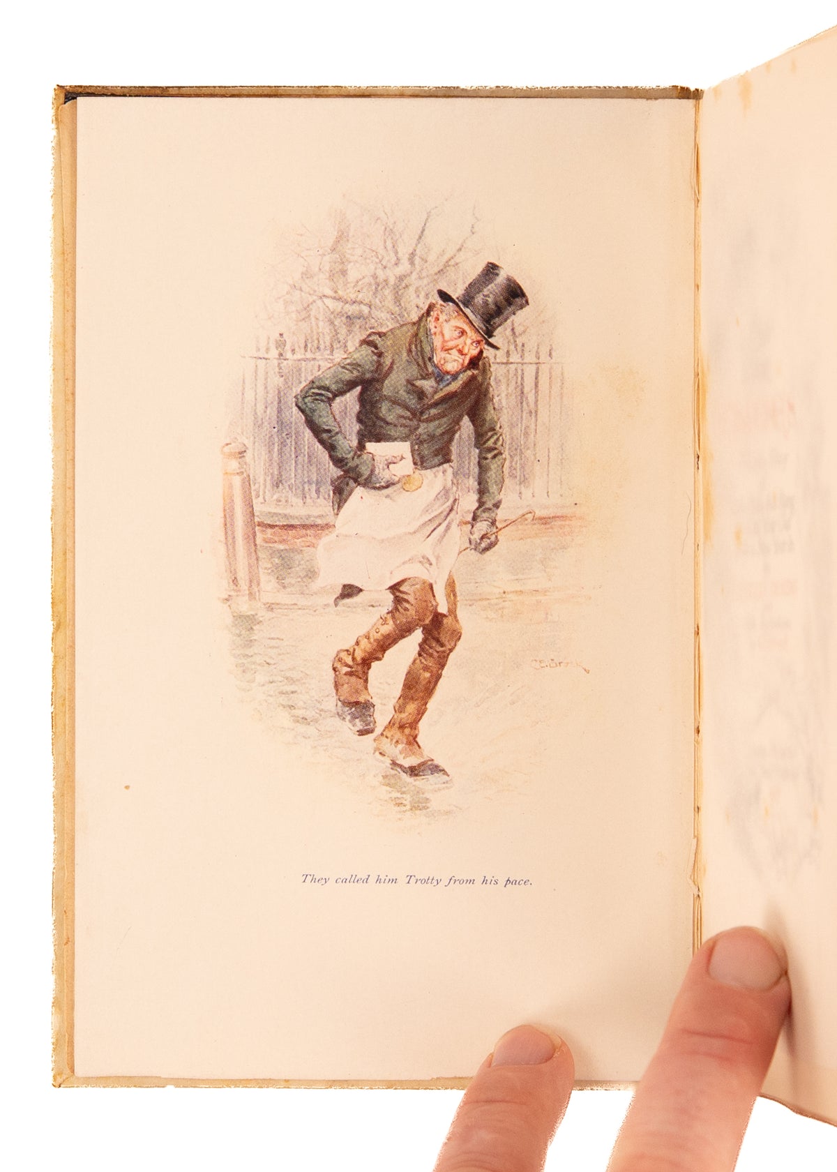 1905 CHARLES DICKENS. The Chimes. A Goblin Christmas Story. Sequel to A Christmas Carol in Fine Vellum Binding.