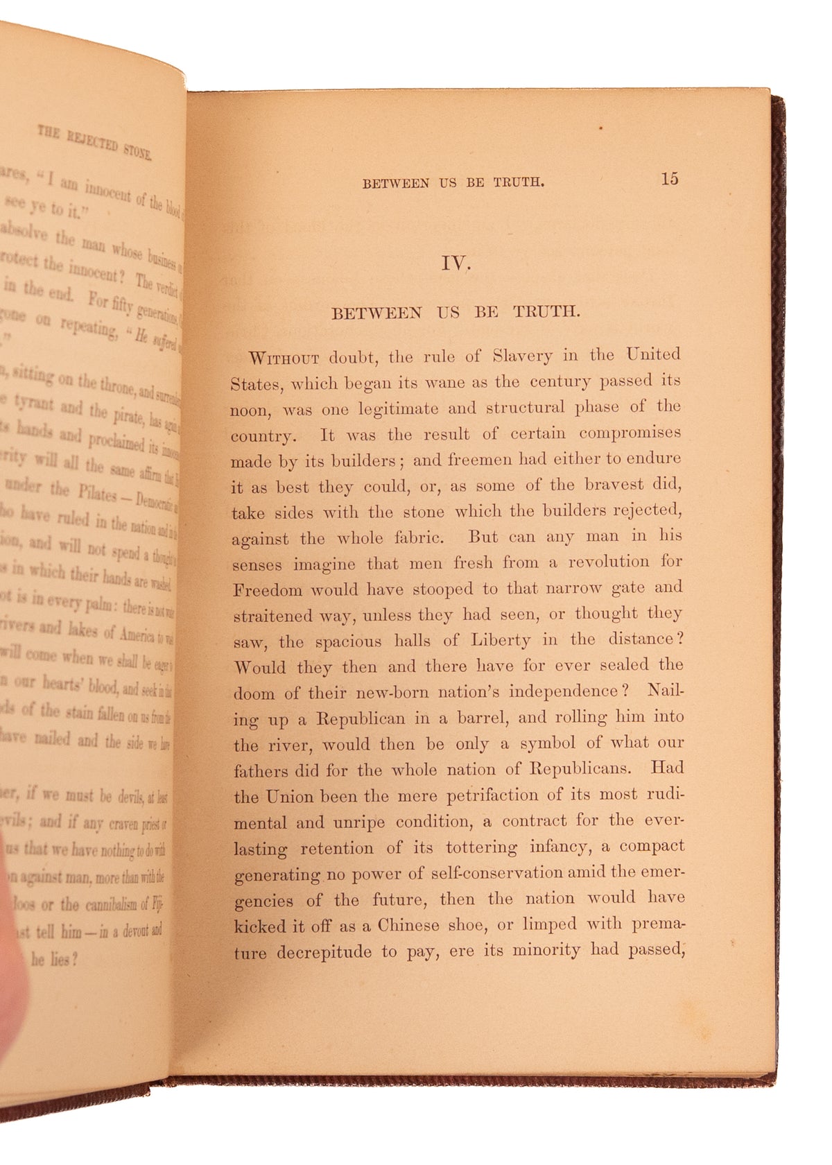 1862 CIVIL WAR A RESURRECTION. Radical Abolitionist Work Gifted by Samuel May of the Massachusetts Anti-Slavery Society