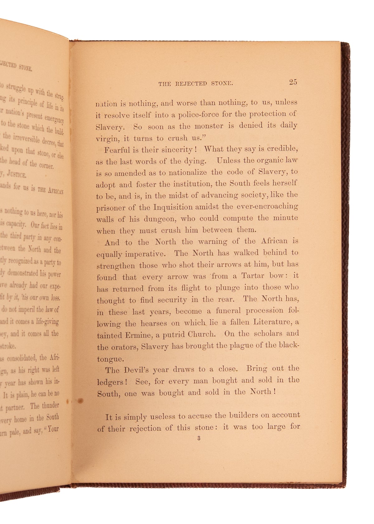 1862 CIVIL WAR A RESURRECTION. Radical Abolitionist Work Gifted by Samuel May of the Massachusetts Anti-Slavery Society