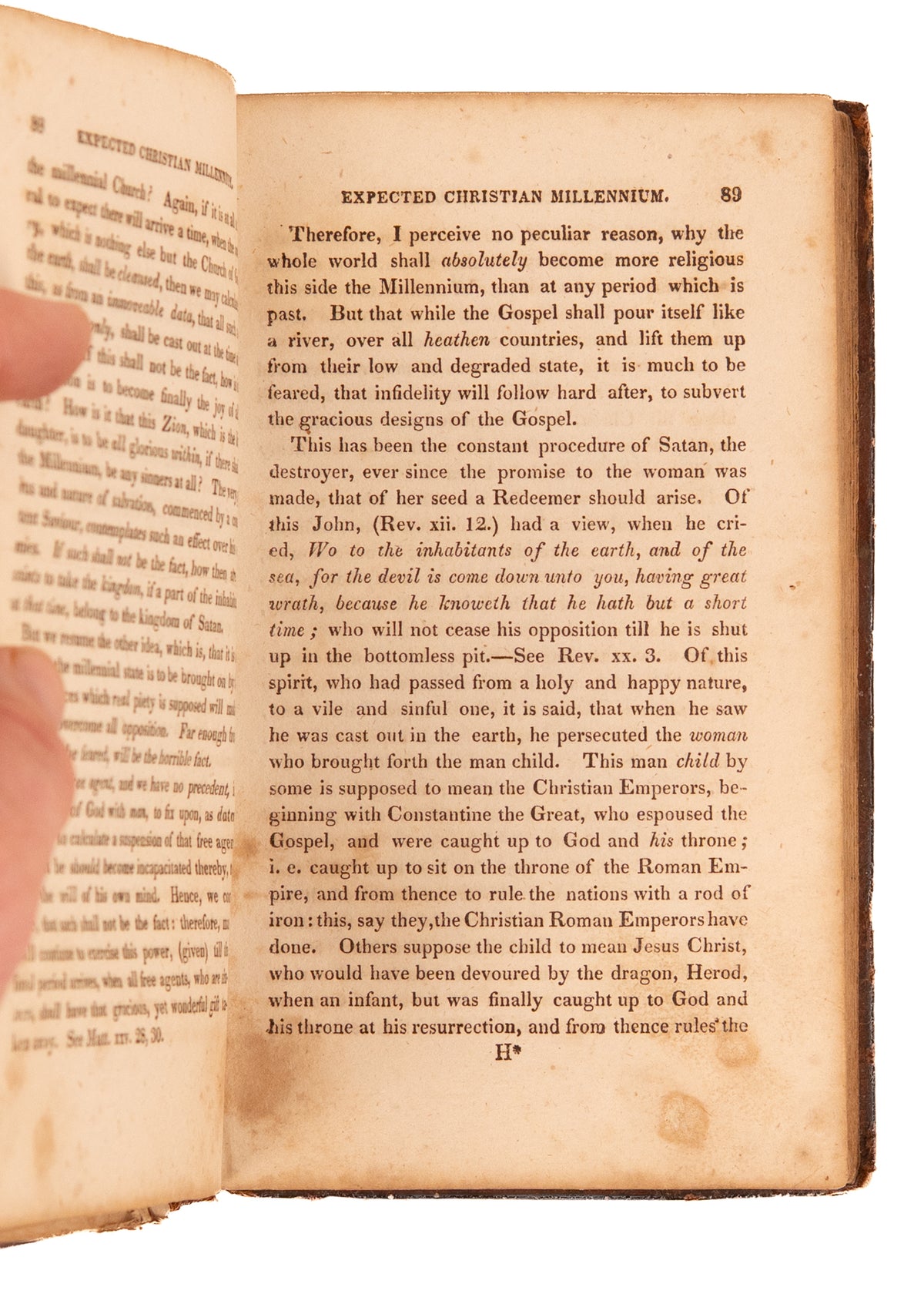 1827 JOSIAH PRIEST. The Great Awakening Work on Prophecy that Paved Way for Adventist & Mormon Eschatology.