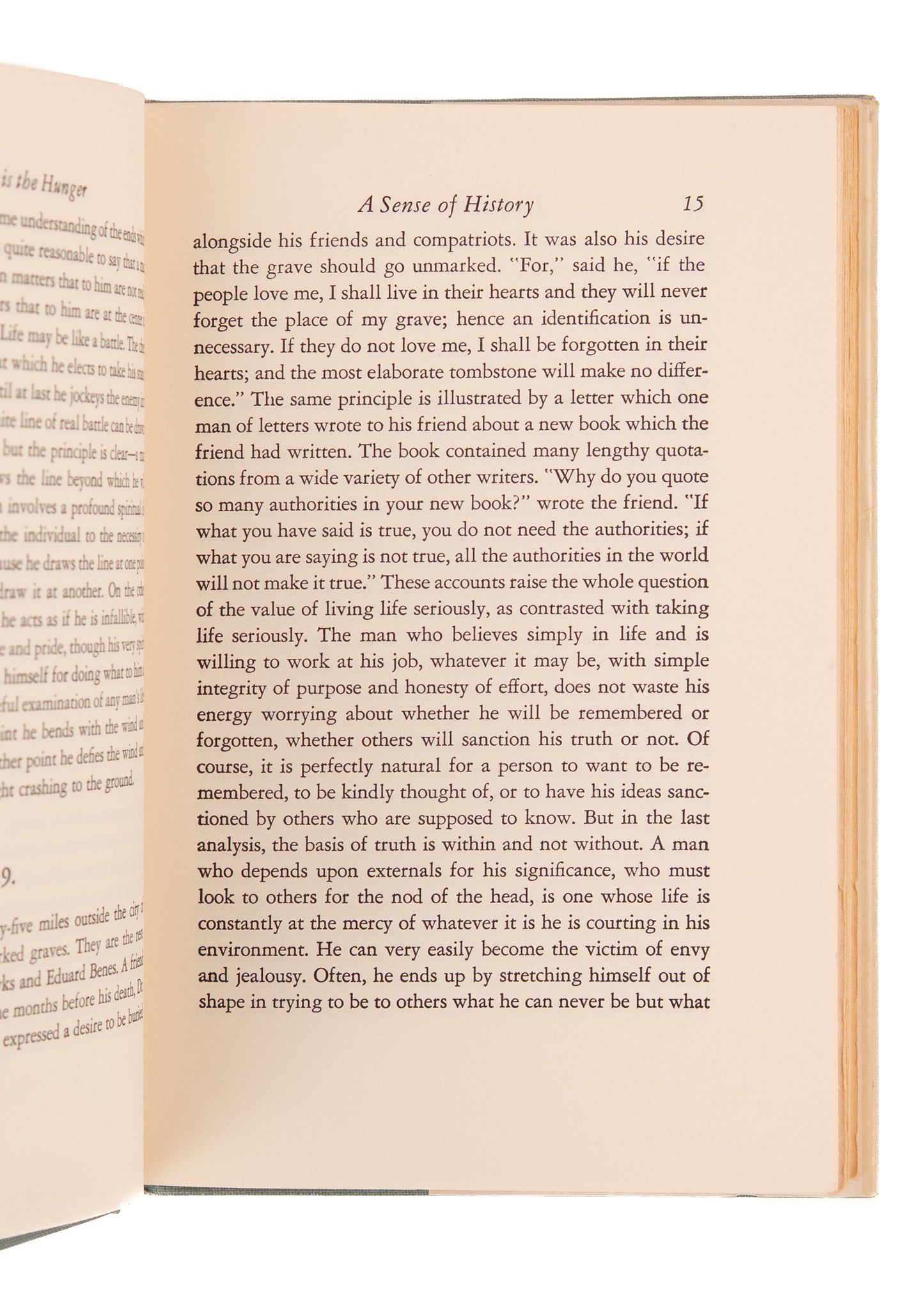 1951 HOWARD THURMAN. Deep is the Hunger. Signed by MLK's Mentor & Kivie Kaplan, Head of NAACP