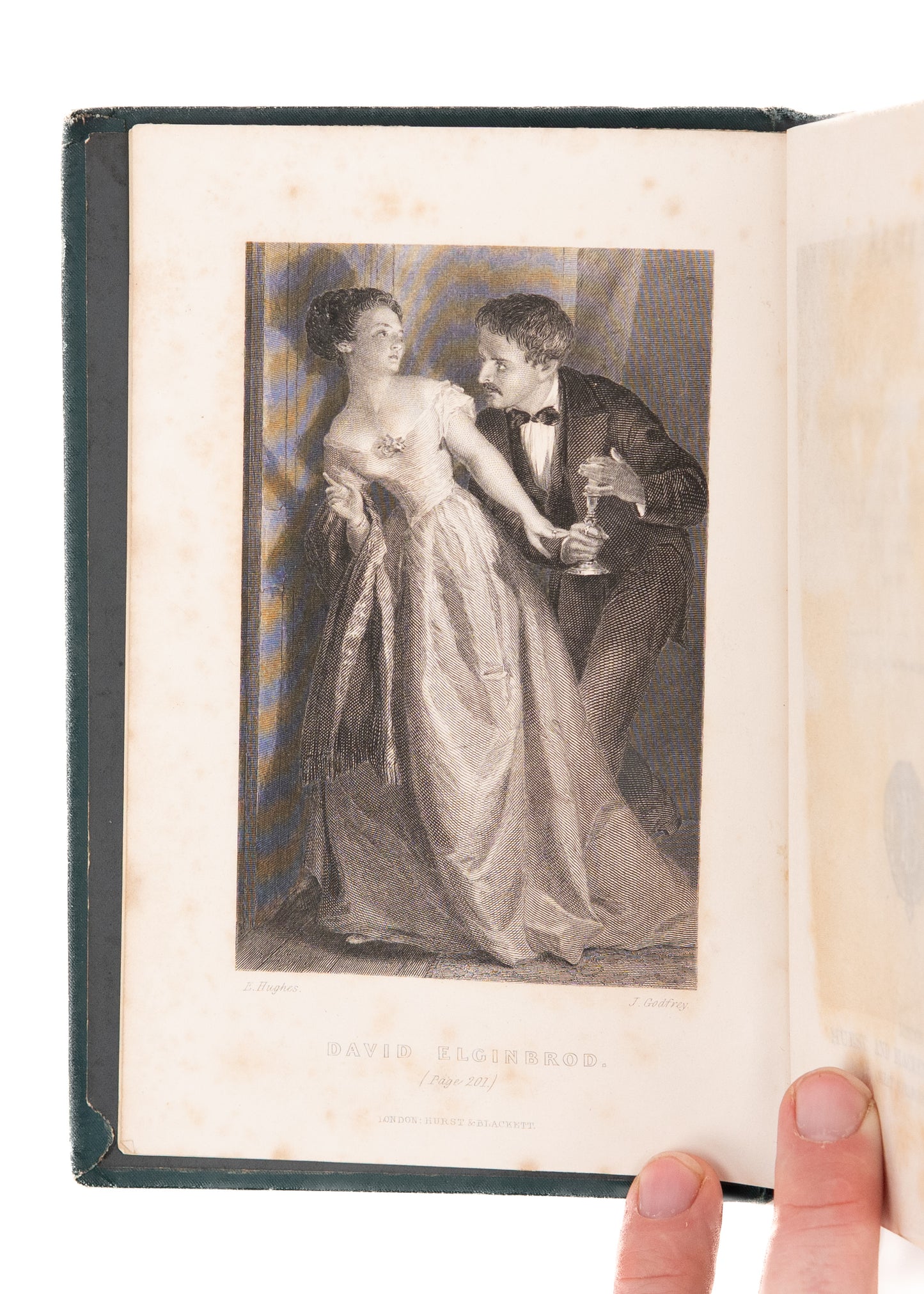 1890 GEORGE MACDONALD. David Elginbrod. His Breakout Novel. Nice Early Edition.