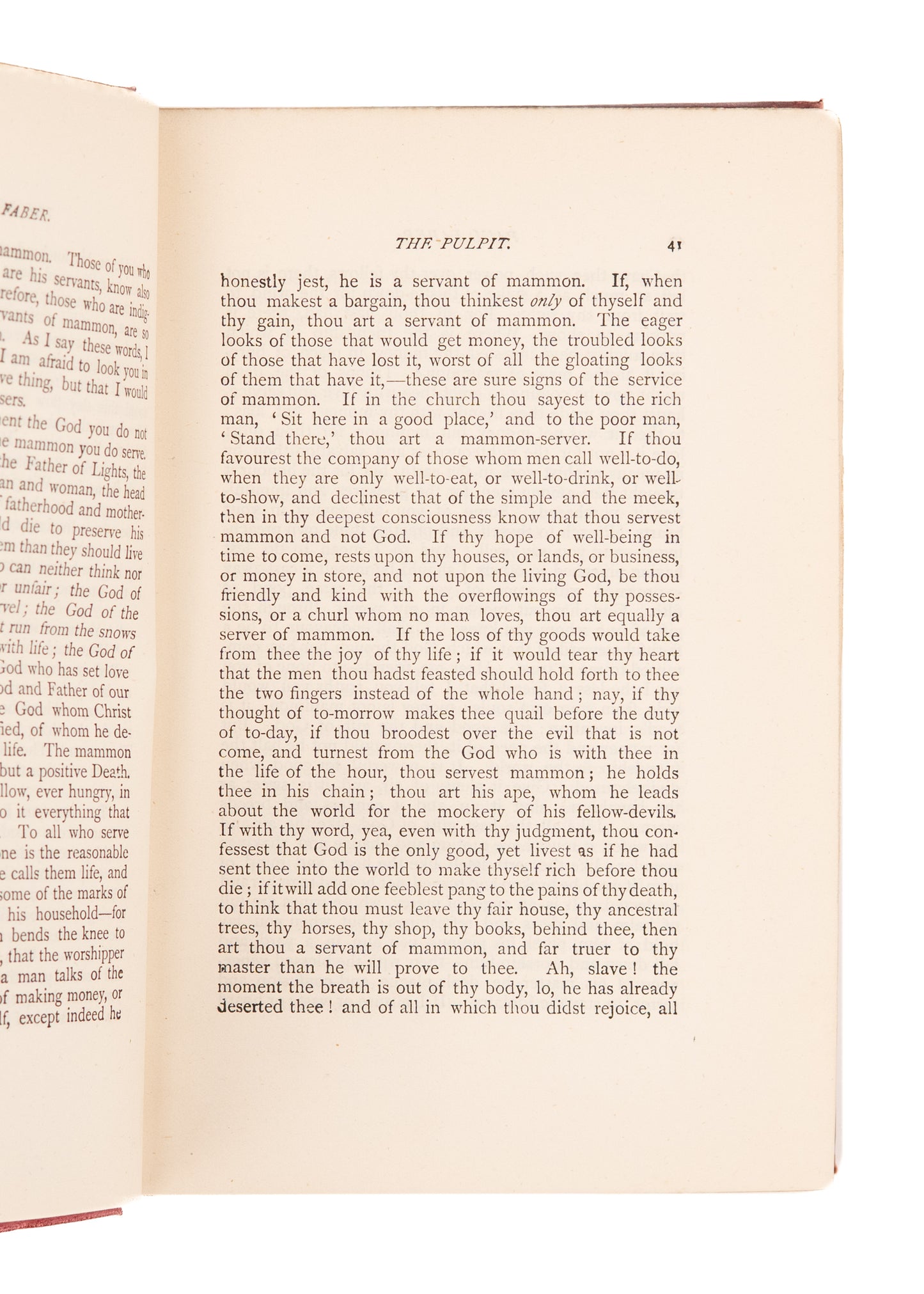 1892 GEORGE MACDONALD. Paul Faber, Surgeon. A Tale of Unkind, Divided Christians.