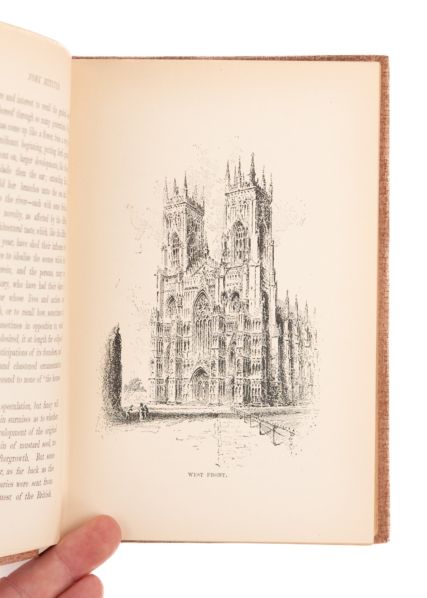 1900 ART NOUVEAU. Fine Binding - Our English Minsters & Beauty of English Churches. 1st & 2nd Series.