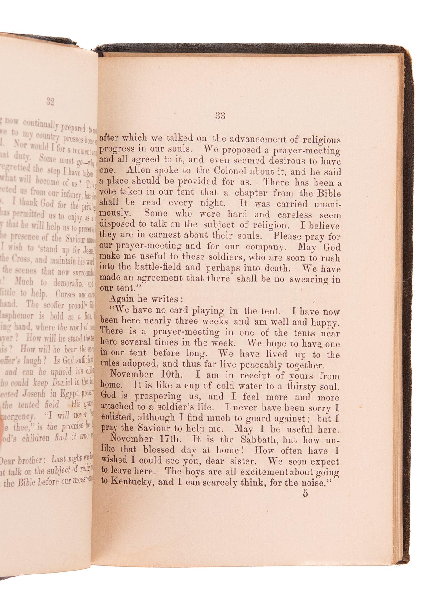 1863 OHIO CIVIL WAR. Rare Memoir of John and Charles Oviatt. Ohio Boys Dead in Kentucky.
