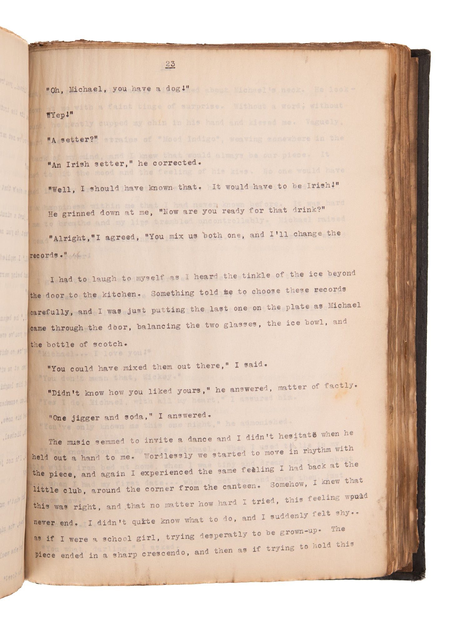 c.1943 HAP CARPENTER. Unpublished World War II Novel "Beggars Would Ride." Bing Crosby &c.