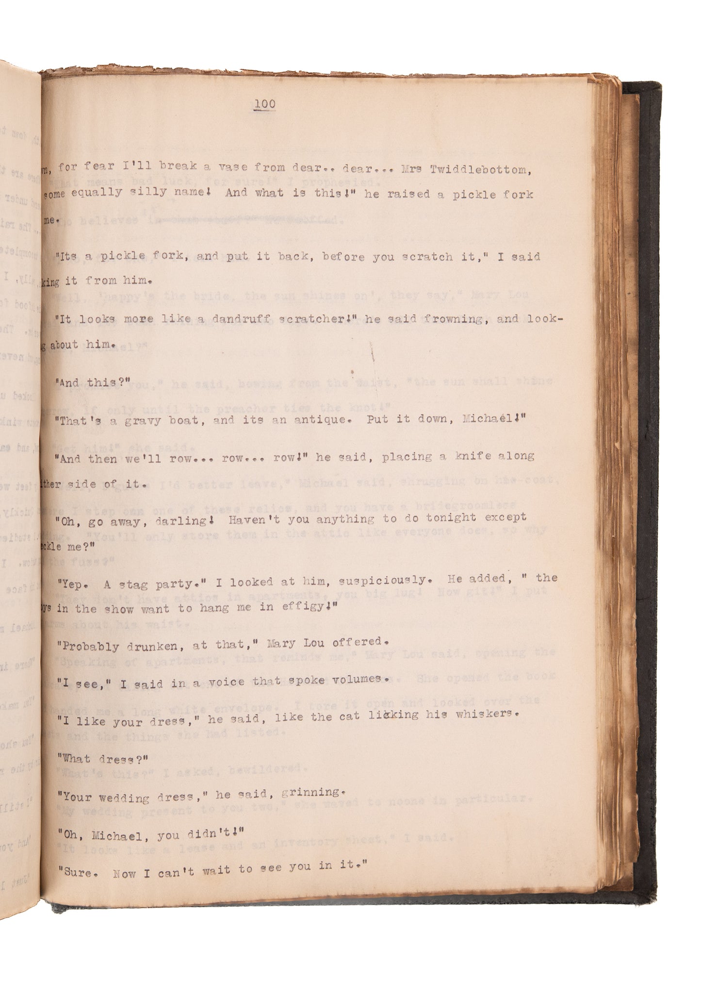 c.1943 HAP CARPENTER. Unpublished World War II Novel "Beggars Would Ride." Bing Crosby &c.