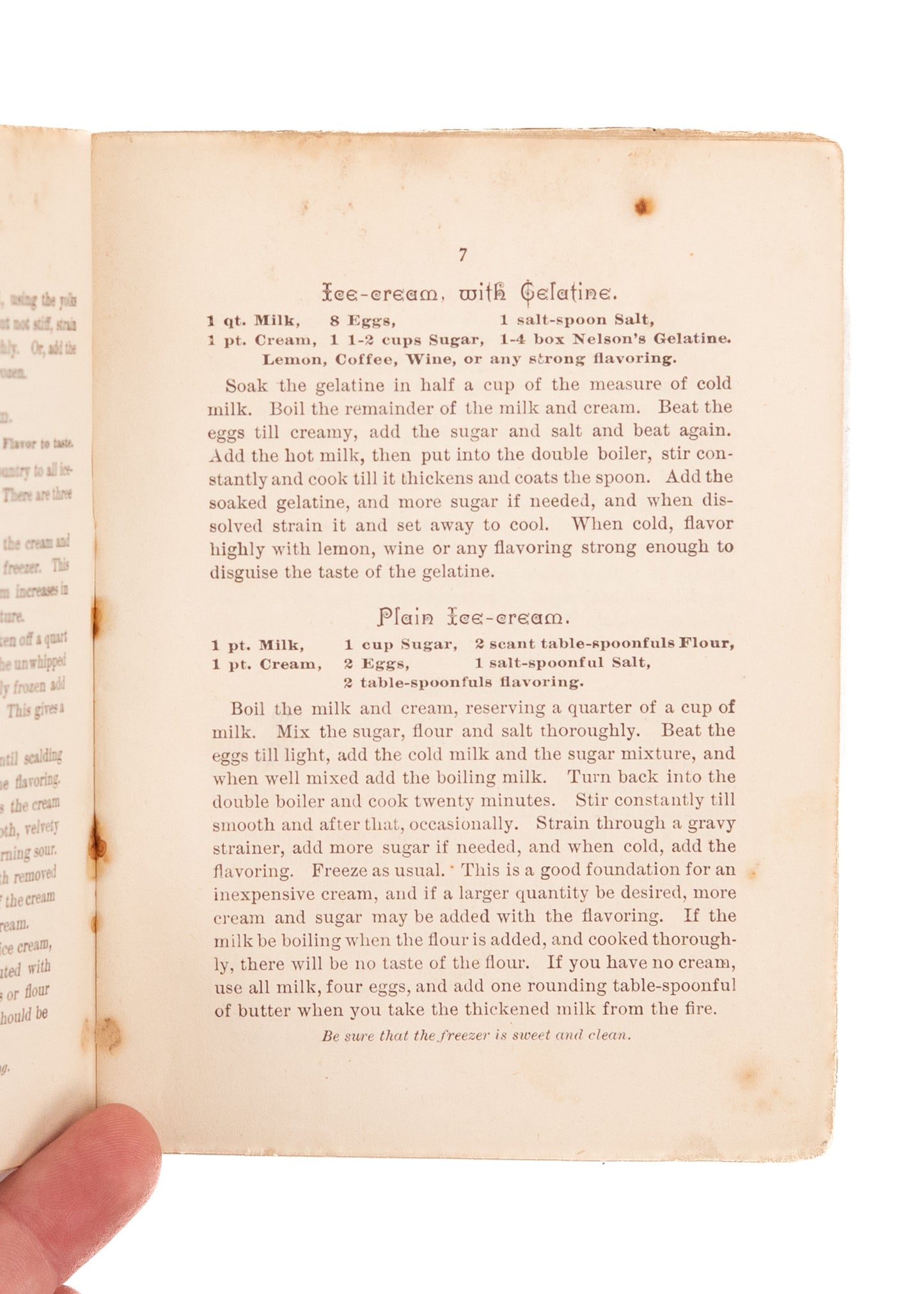 1889 MRS. D. A. LINCOLN. Frozen Dainties. Charming Victorian American Desserts.