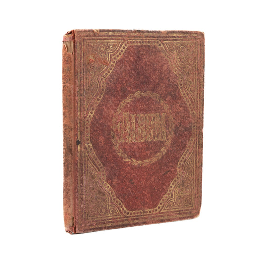 1861 CONFEDERATE CIVIL WAR DIARY. 16 Year Old Girl Courted by a Confederate Soldiers &c.