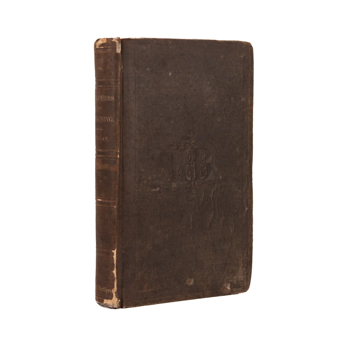 1860 CIVIL WAR CONTRABAND. Nicholas Murray on Preaching - Looted from Battle of Vicksburg