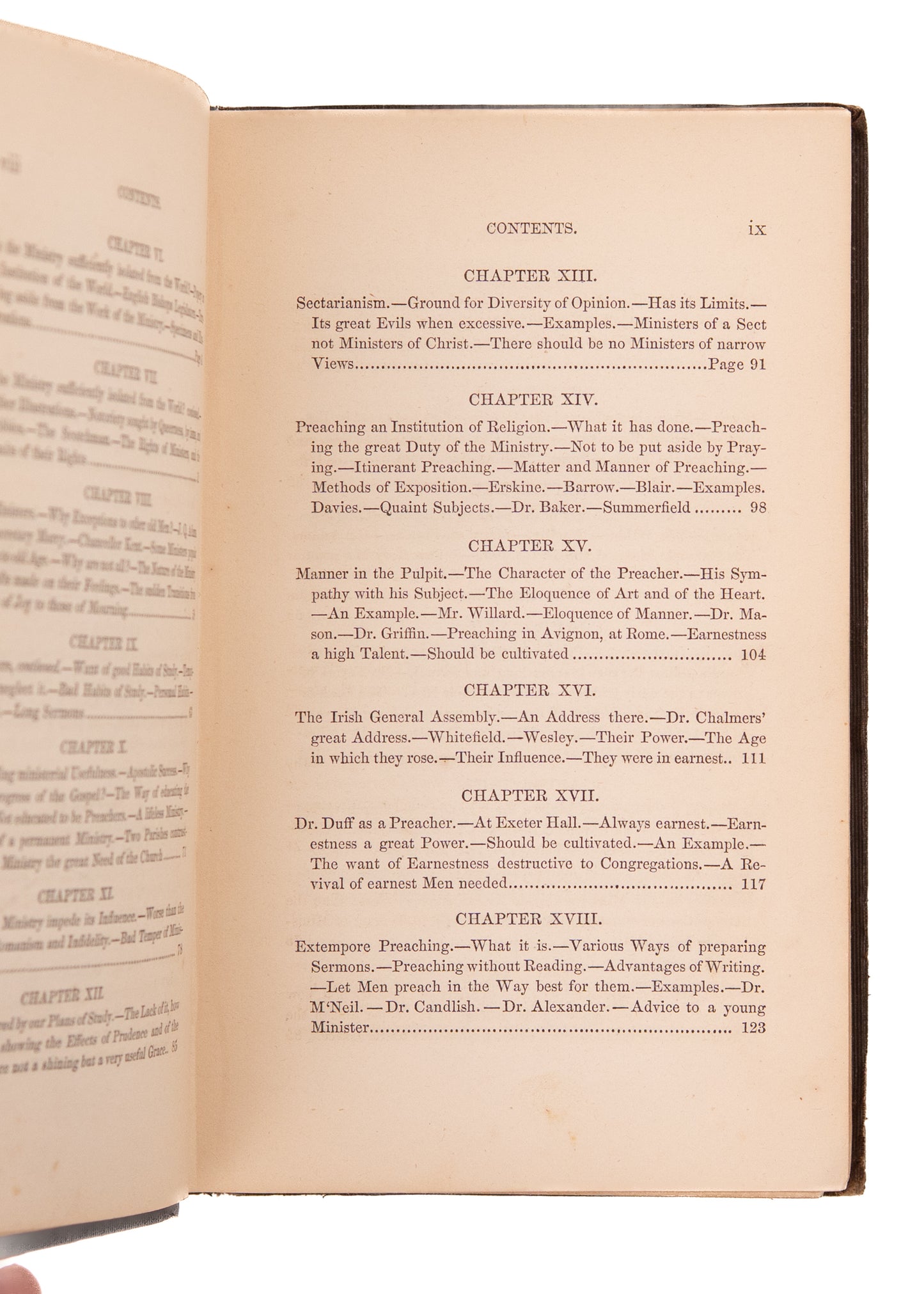 1860 CIVIL WAR CONTRABAND. Nicholas Murray on Preaching - Looted from Battle of Vicksburg