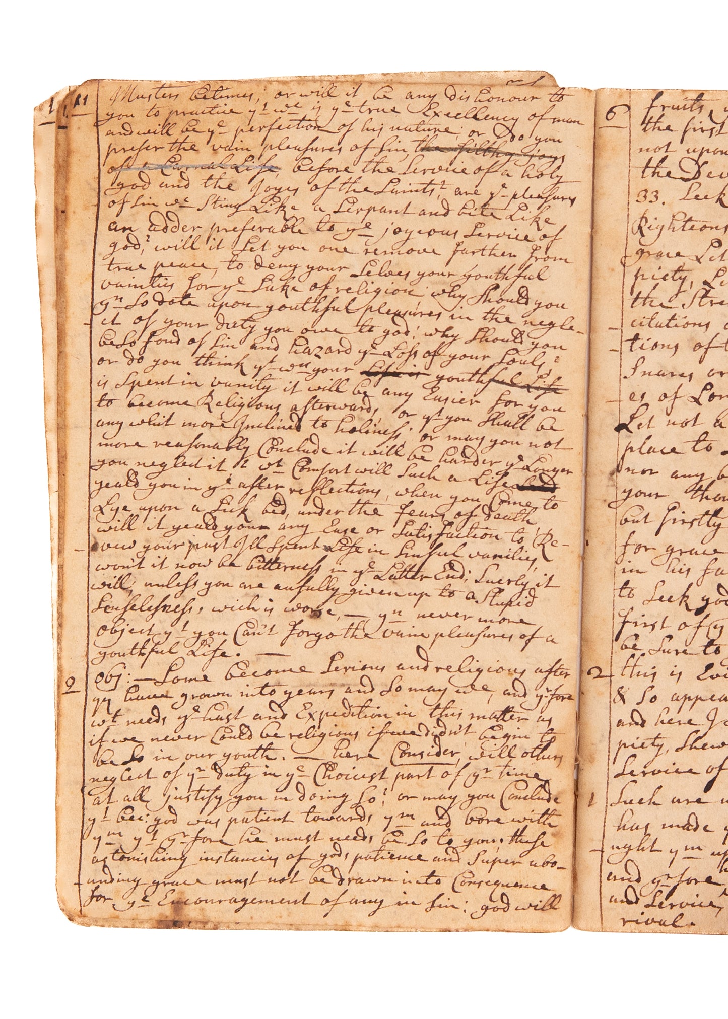 1727 JONATHAN EWARDS. 1727 MSs Sermon on Early Piety by Jonathan Edwards' Brother-in-Law, Samuel Backus.