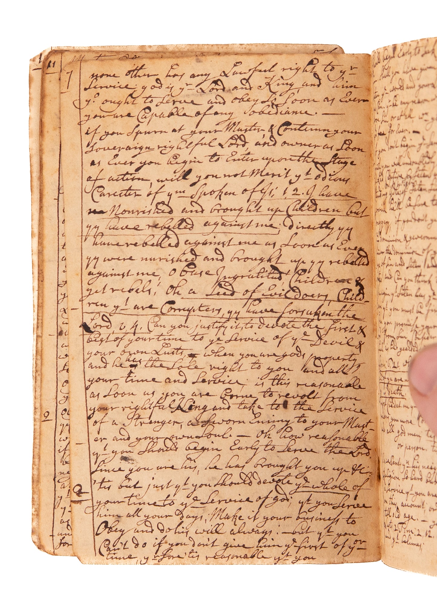 1727 JONATHAN EWARDS. 1727 MSs Sermon on Early Piety by Jonathan Edwards' Brother-in-Law, Samuel Backus.