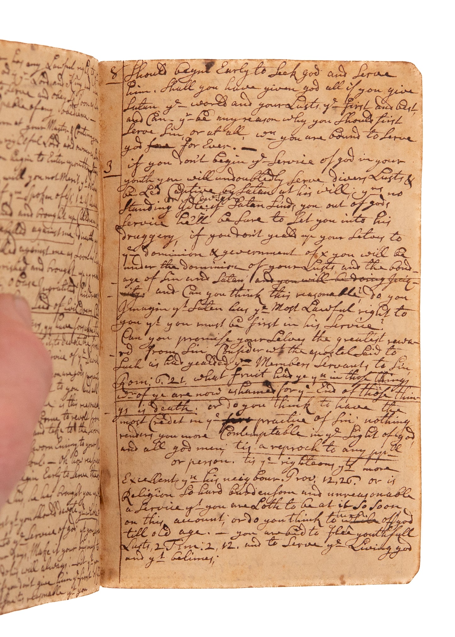 1727 JONATHAN EWARDS. 1727 MSs Sermon on Early Piety by Jonathan Edwards' Brother-in-Law, Samuel Backus.