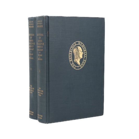 1938 PLANTATION OWNER TO ABOLITIONIST. Letters of James Gillespie Briney 1831-1857.