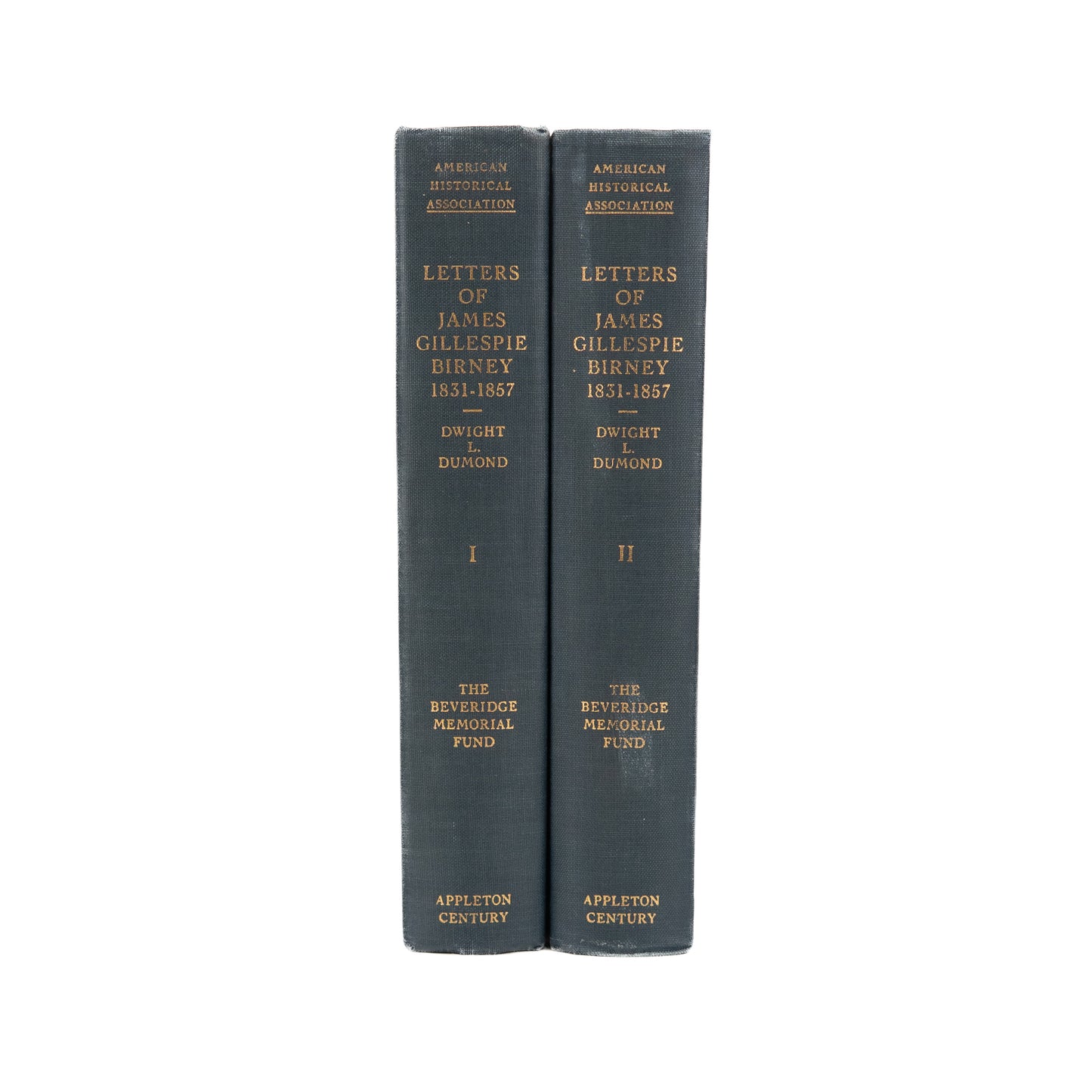 1938 PLANTATION OWNER TO ABOLITIONIST. Letters of James Gillespie Briney 1831-1857.