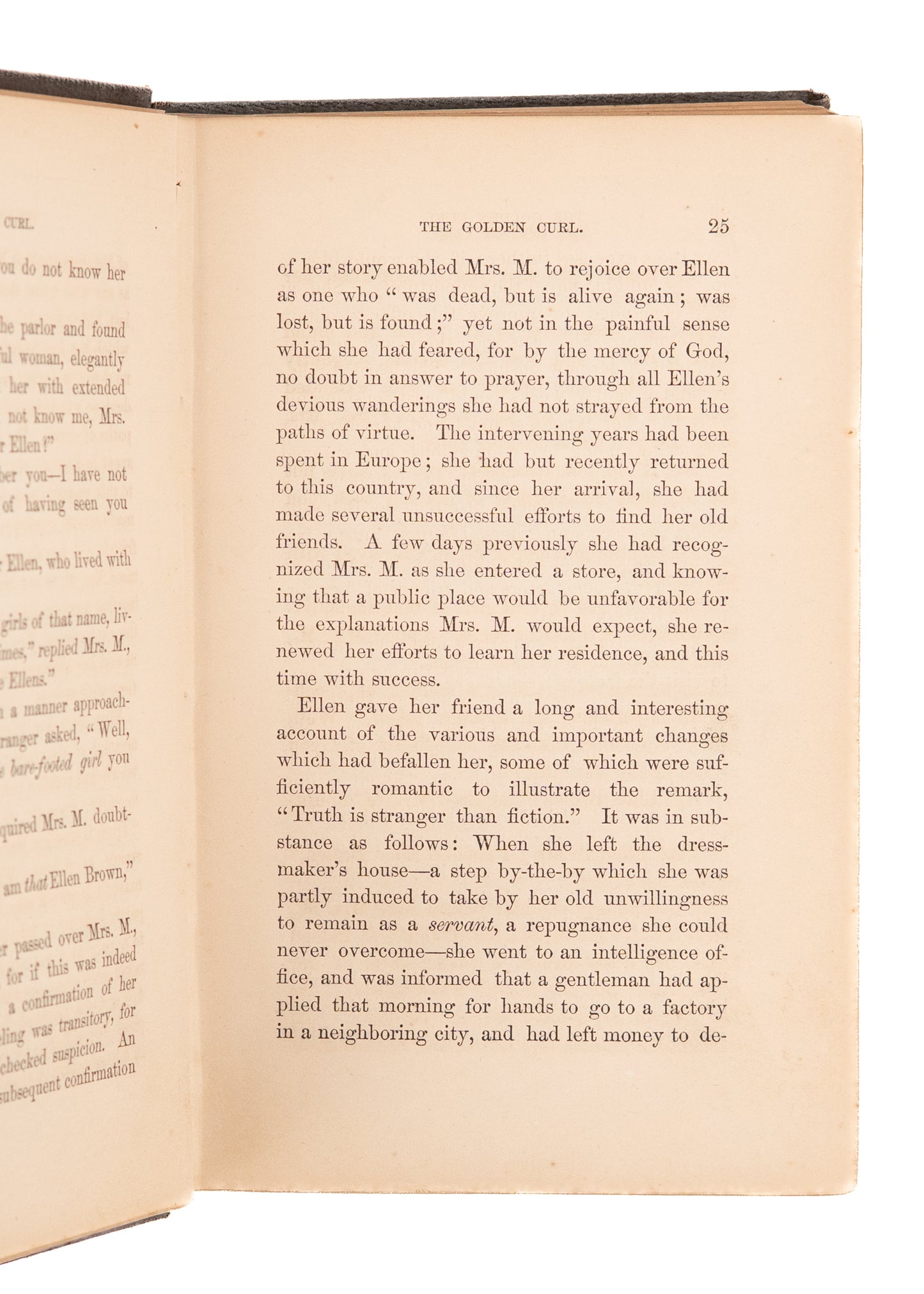 1859 AMERICAN FEMALE GUARDIAN SOCIETY. Wrecks and Rescues. Prostitutes & the Pregnant Poor