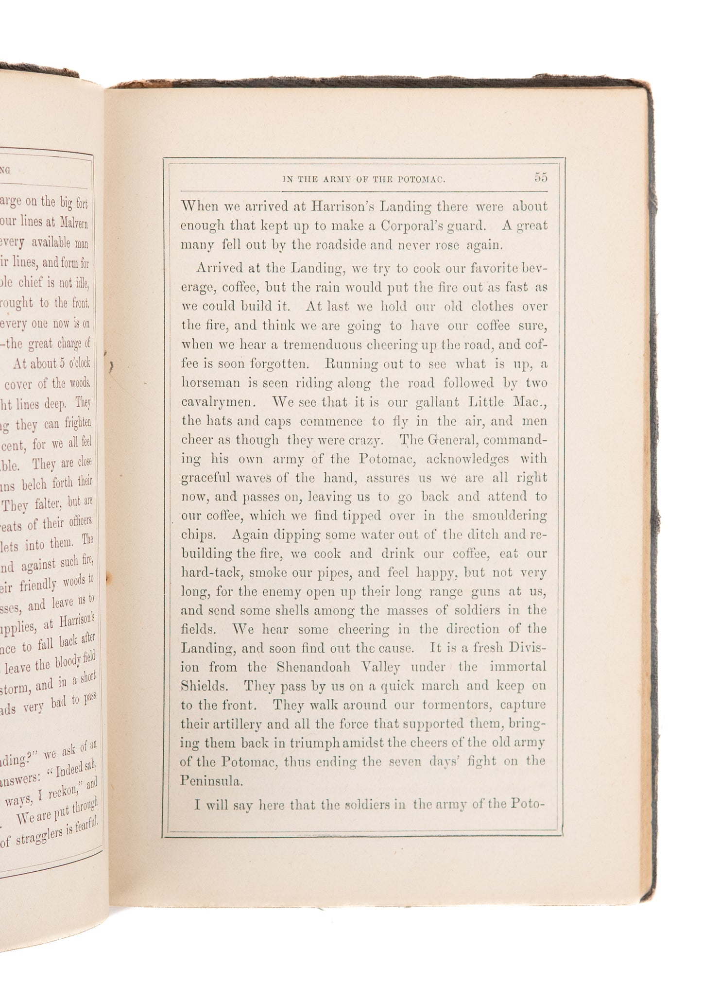 1874 CIVIL WAR - MICHIGAN. Four Years Campaigning in the Army of Potomac.