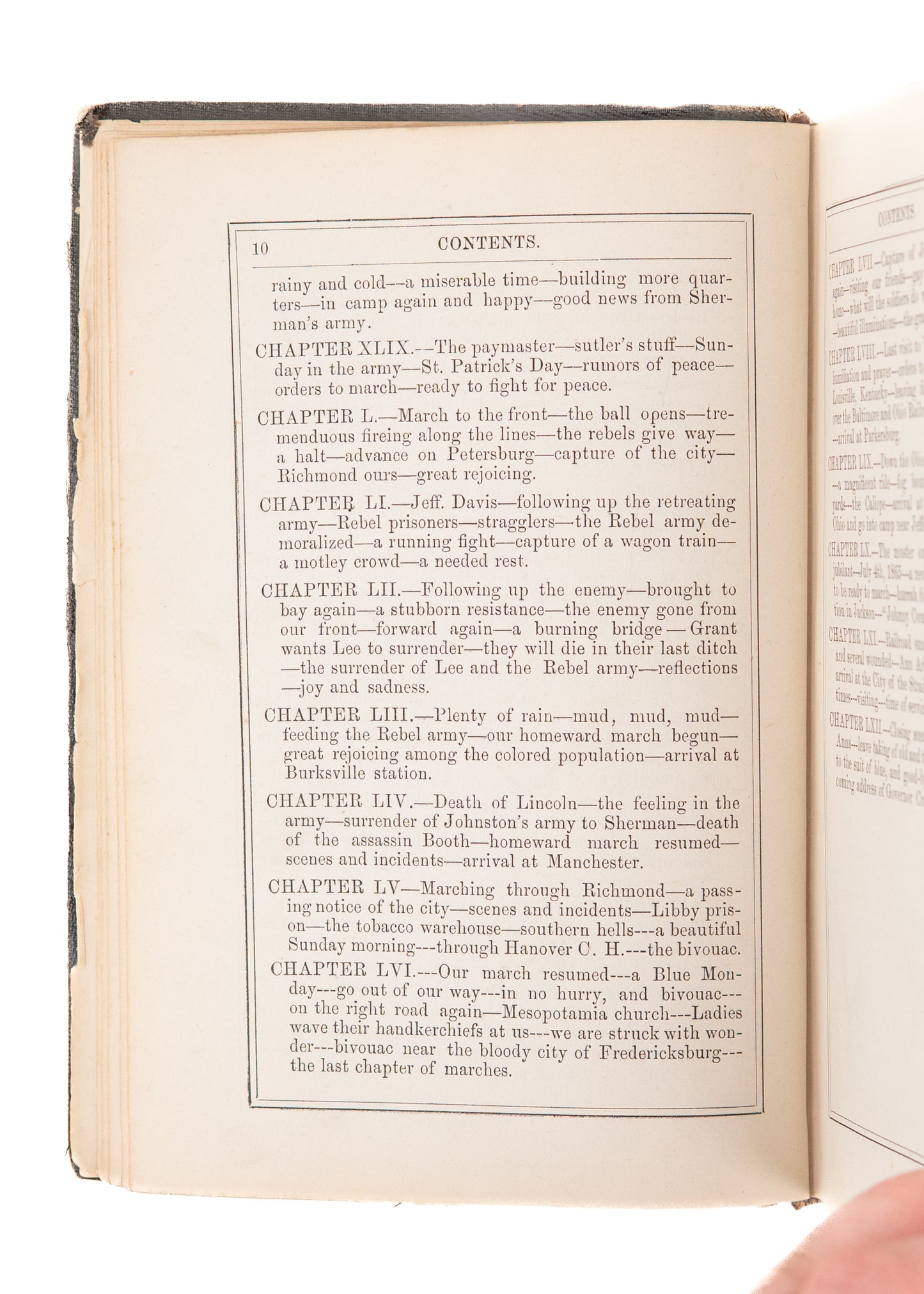 1874 CIVIL WAR - MICHIGAN. Four Years Campaigning in the Army of Potomac.