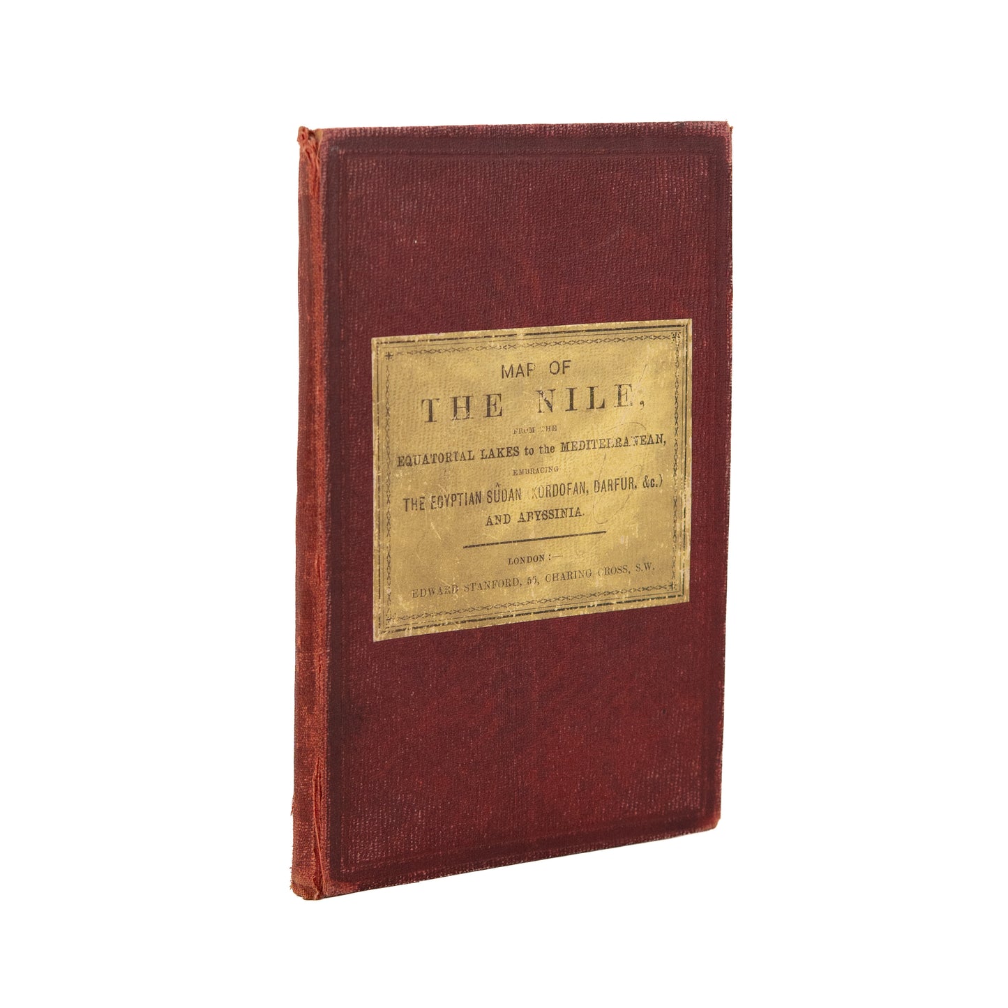 1884 EGYPT, SUDAN, &c. Superb Victorian Map of the Nile Region - North Africa & Middle East.