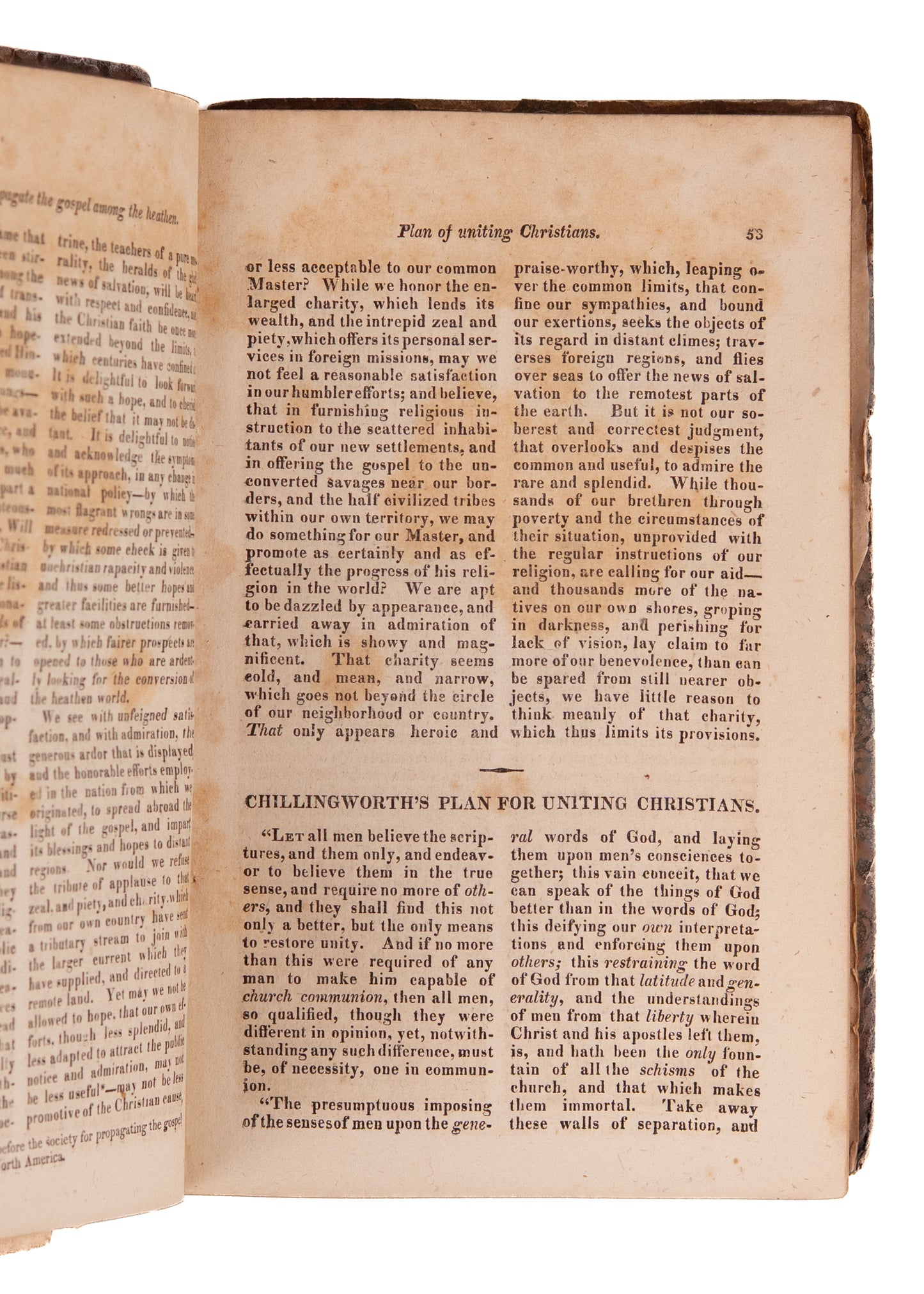 1816 CHRISTIAN DISCIPLE MAGAZINE. Early "Negro" Seminary, Revivals, Early Christian Pacifism, Jewish Missions, &c.