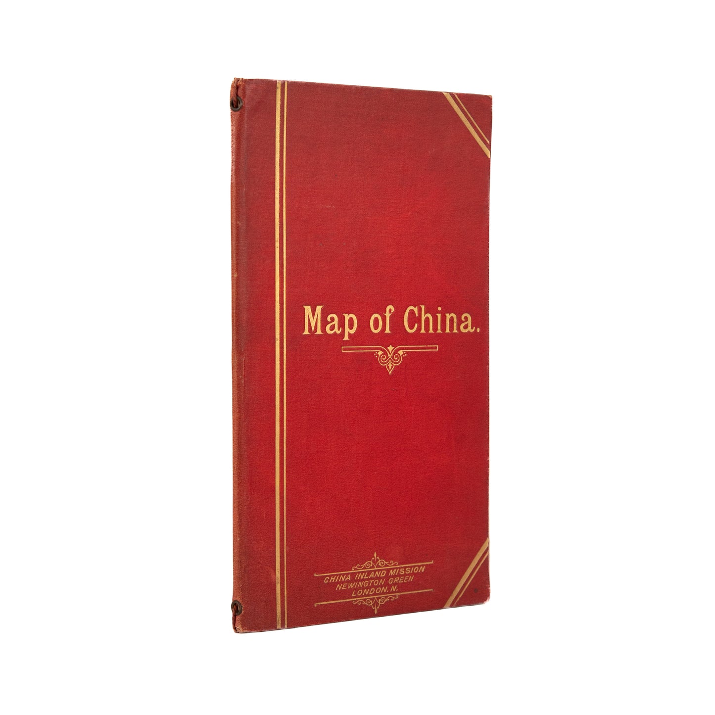 1895 CHINA INLAND MISSION. Important Late 19th Century Missionary-Used Map of China.