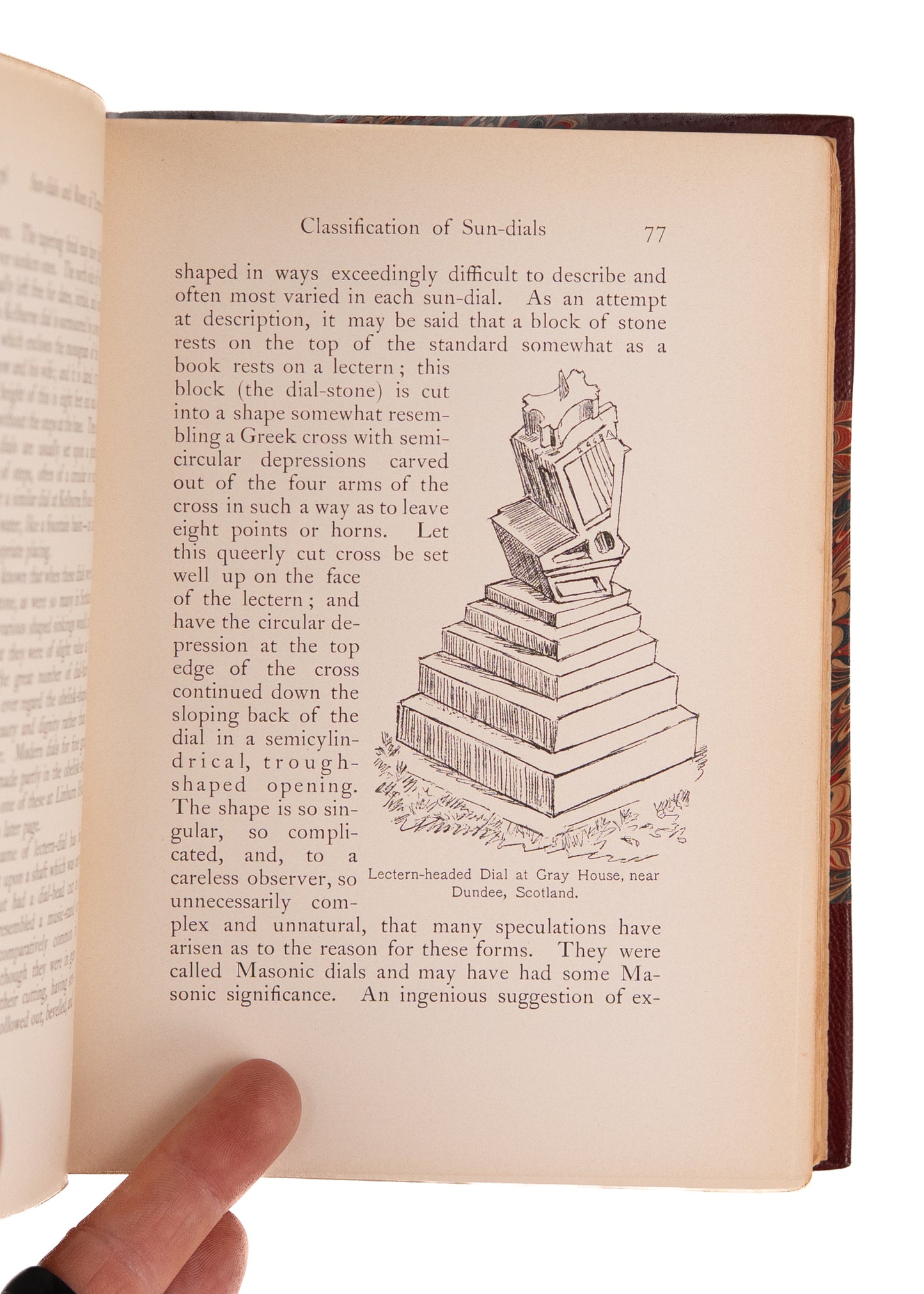 1902 ROSES & GARDENING. Beautifully Bound Classic Work on Gardening, Roses, & Sun Dials.