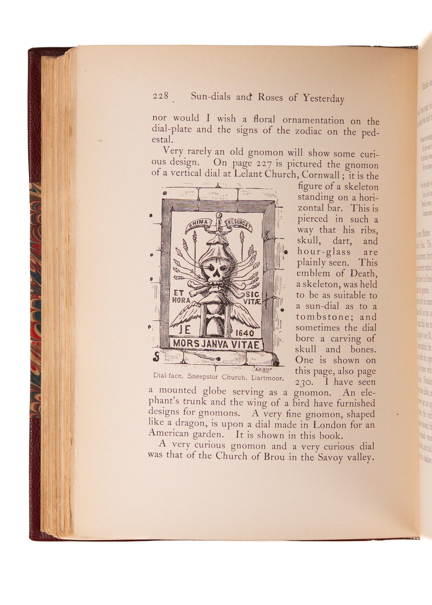 1902 ROSES & GARDENING. Beautifully Bound Classic Work on Gardening, Roses, & Sun Dials.