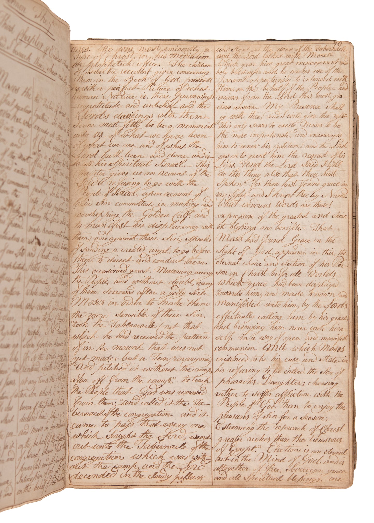 1790 SAMUEL EYLES PIERCE. Important 383pp, 200,000 Unpublished MSs by Important Reformed Baptist Divine.