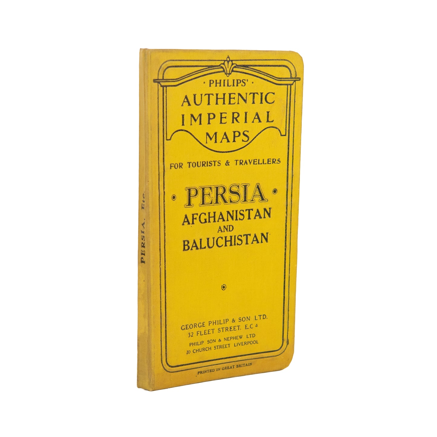 1920 AFGHANISTAN MAP. Philips Imperial Maps: Persia, Afghanistan and Baluchistan. Fine Copy.