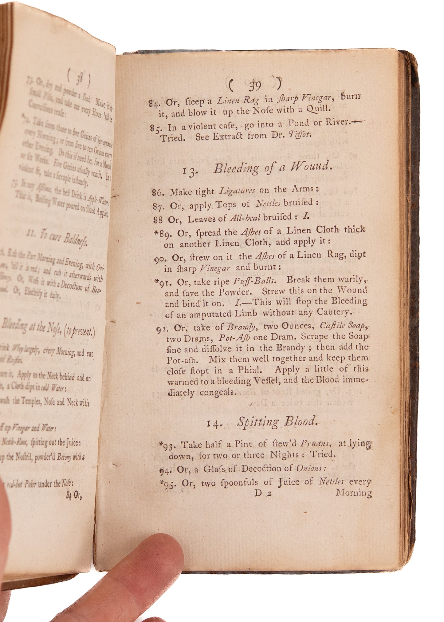 1774 JOHN WESLEY. Primitive Physick - Early Edition of Wesley's Medical Text - Gifted by Wesley in Ireland?