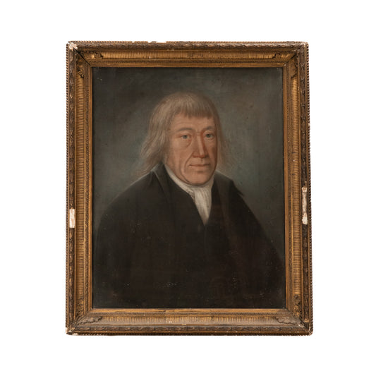 1850 REV. JOHN FAIRLEY. Painting of Influential Scottish Reformed Presbyterian Divine.