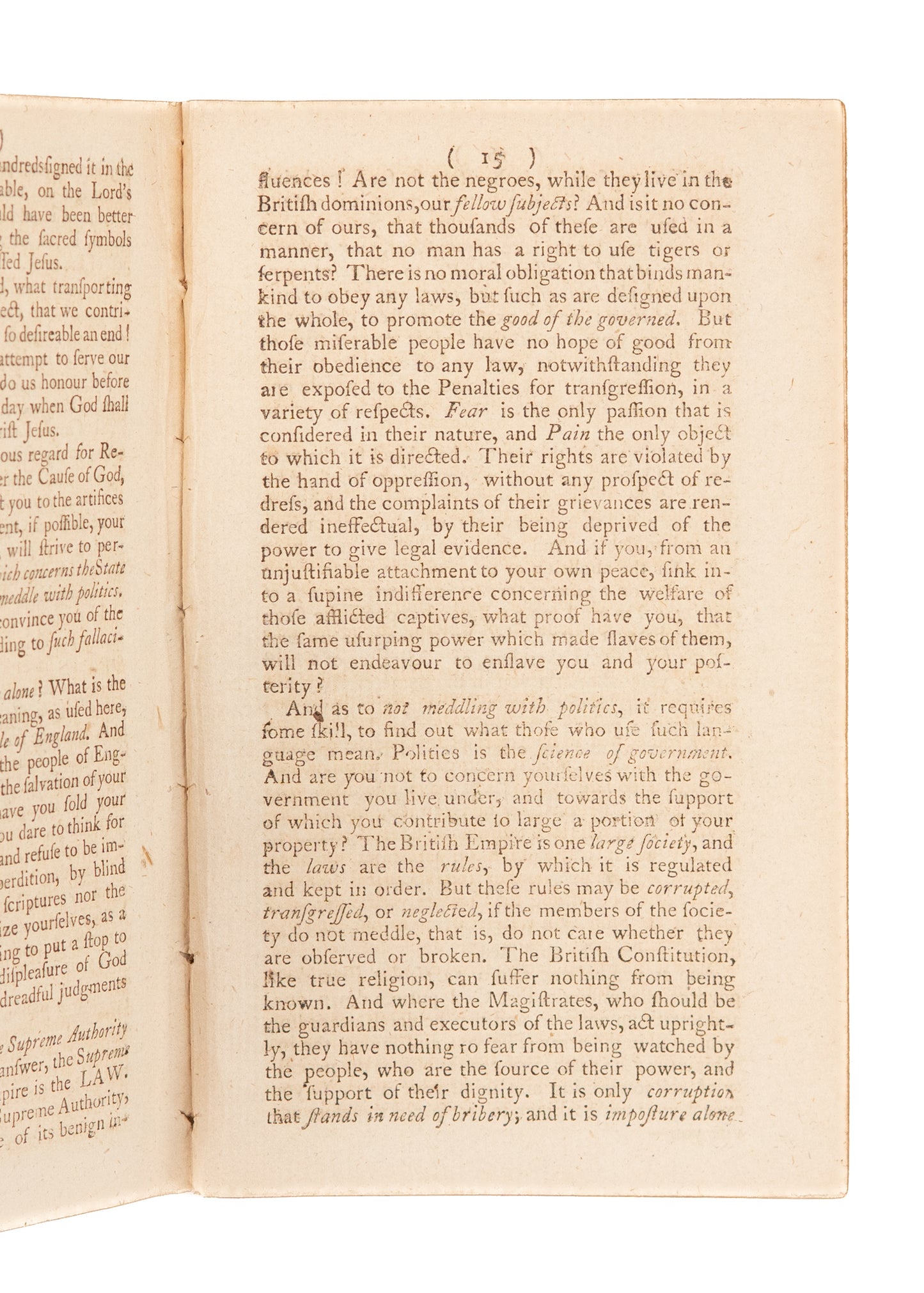 1792 SLAVERY & METHODISTS. An Address Urging Methodists to Join Abolitionists against the Slave Trade.