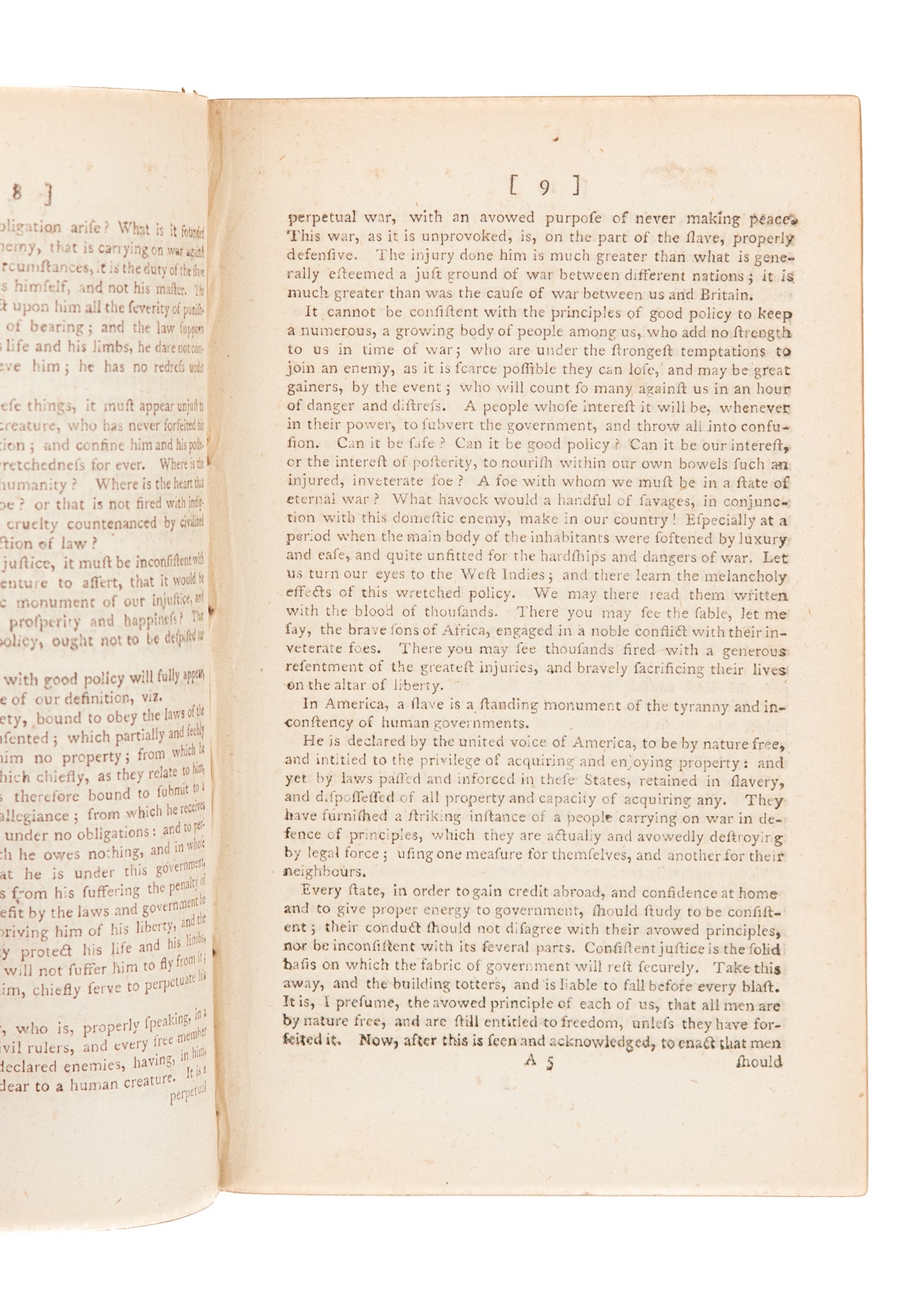 1793 KENTUCKY SLAVERY. Rare Sermon Reproving Birth of Slavery at Kentucky's Statehood.