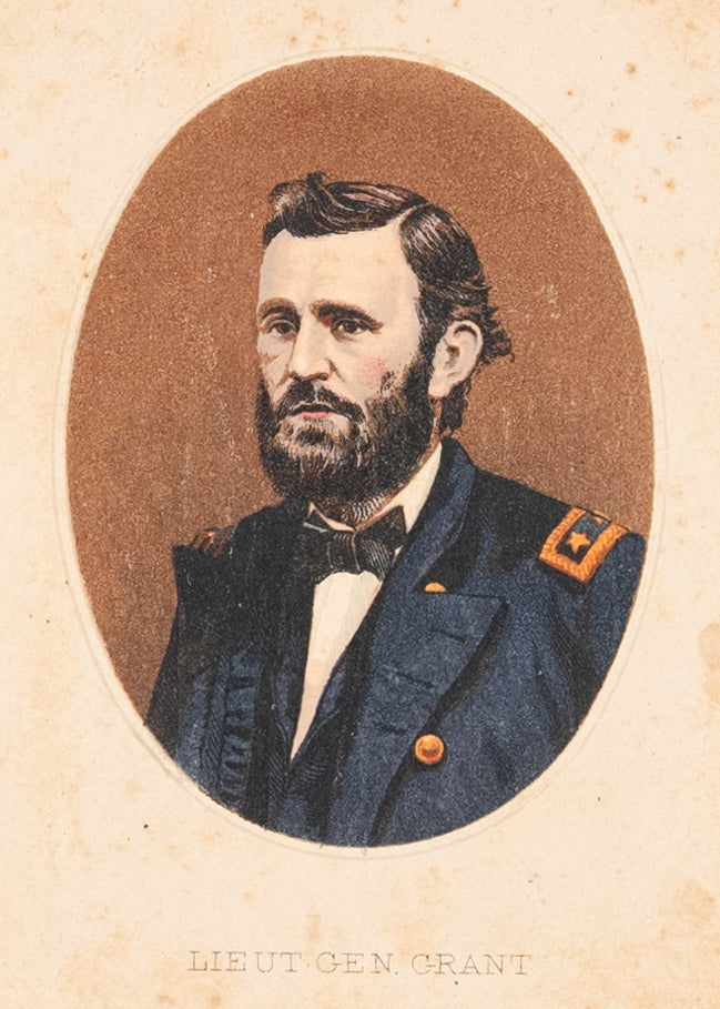 1864 ULYSSES S. GRANT. Important, Undocumented Carte de Visite when Promoted to General.