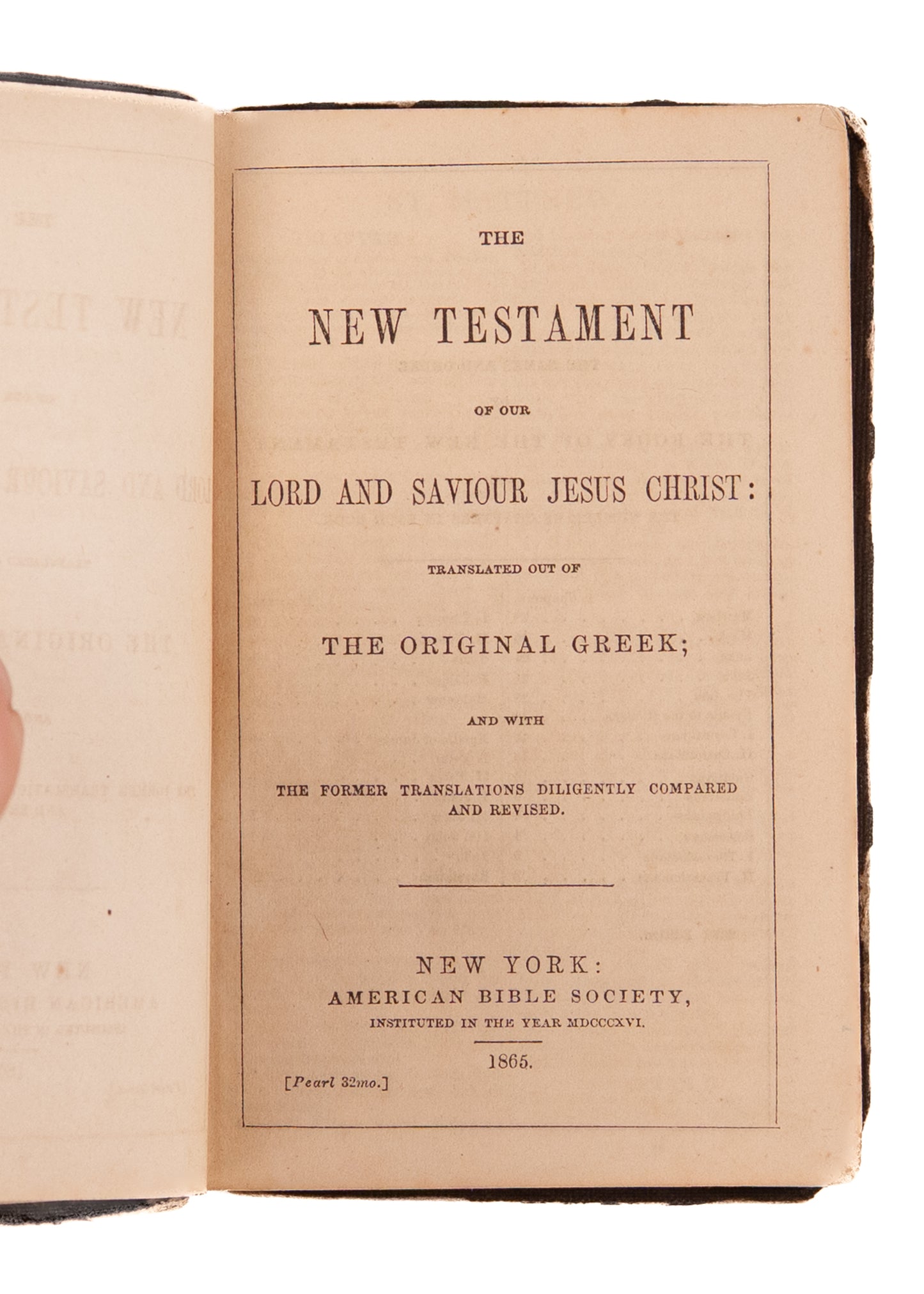 1865 CIVIL WAR. Bible Presented to Mustering Sergeant who Survived Brutal Gettysburg Battle, &c.