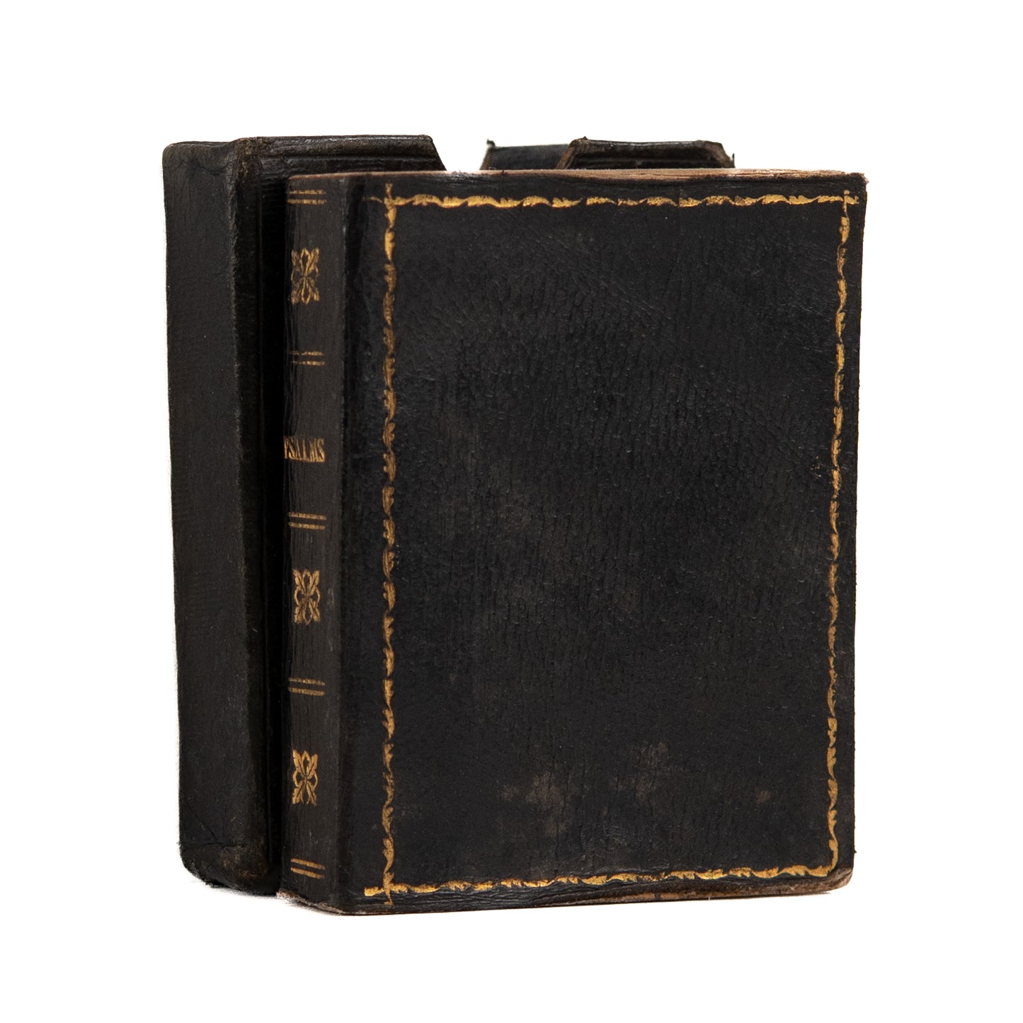 1831 MINIATURE PSALMS. Fine Religious Tract Society Miniature in Bespoke Leather Sleeve.