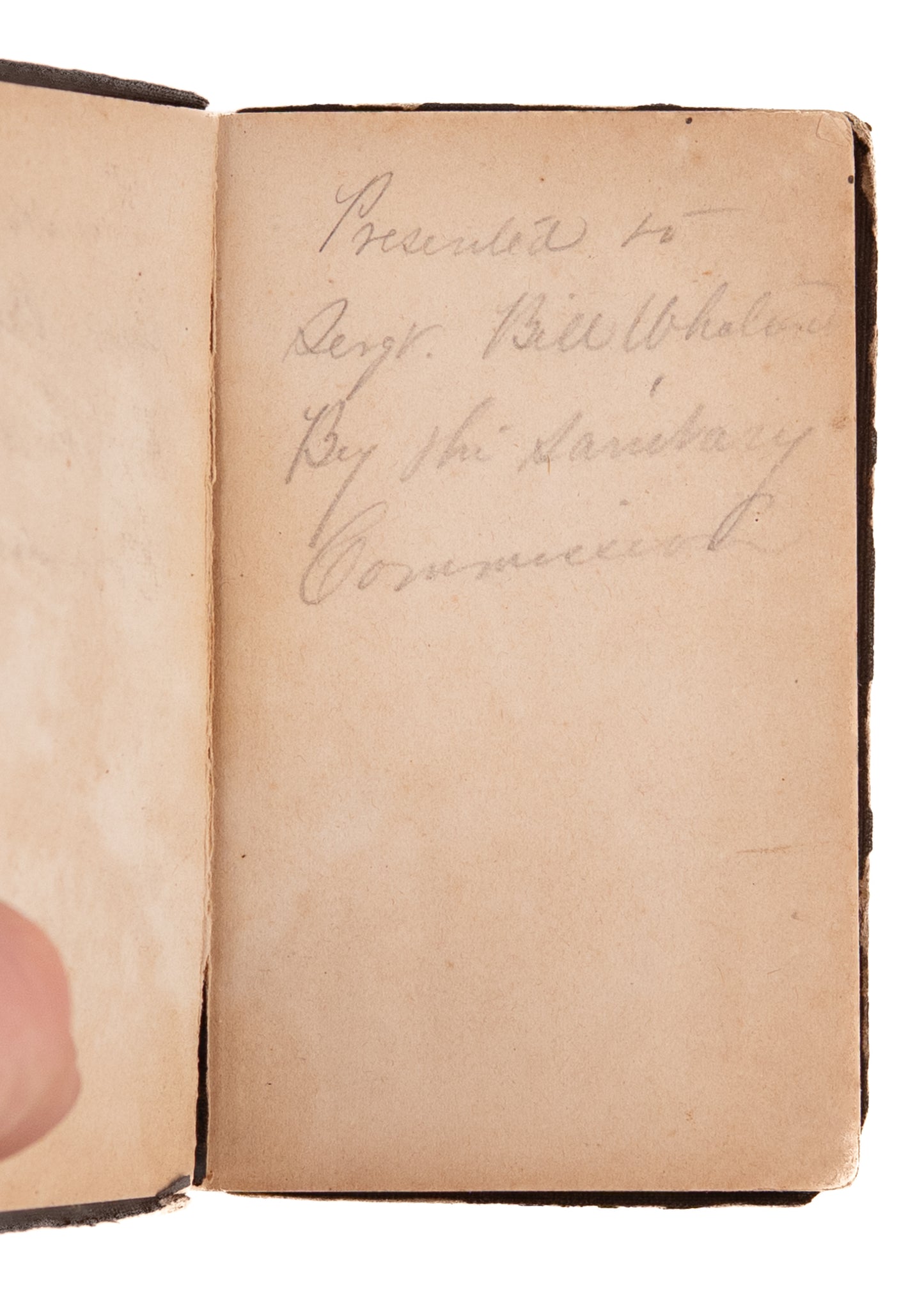 1865 CIVIL WAR. Bible Presented to Mustering Sergeant who Survived Brutal Gettysburg Battle, &c.