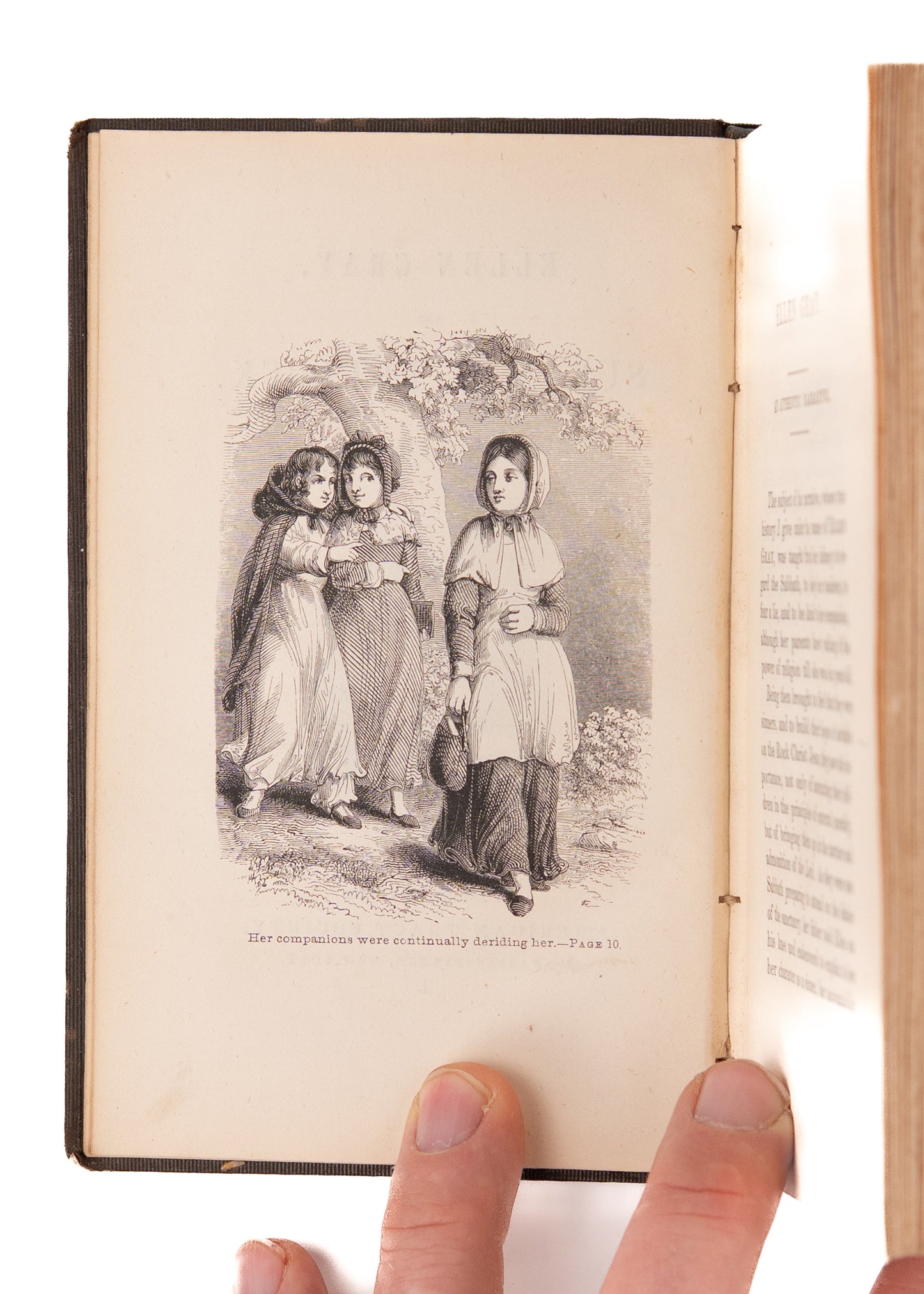 1850 JUVENILE TRACTS. Superb Three Volume Set of "Books for Children and Youth" American Tract Society.
