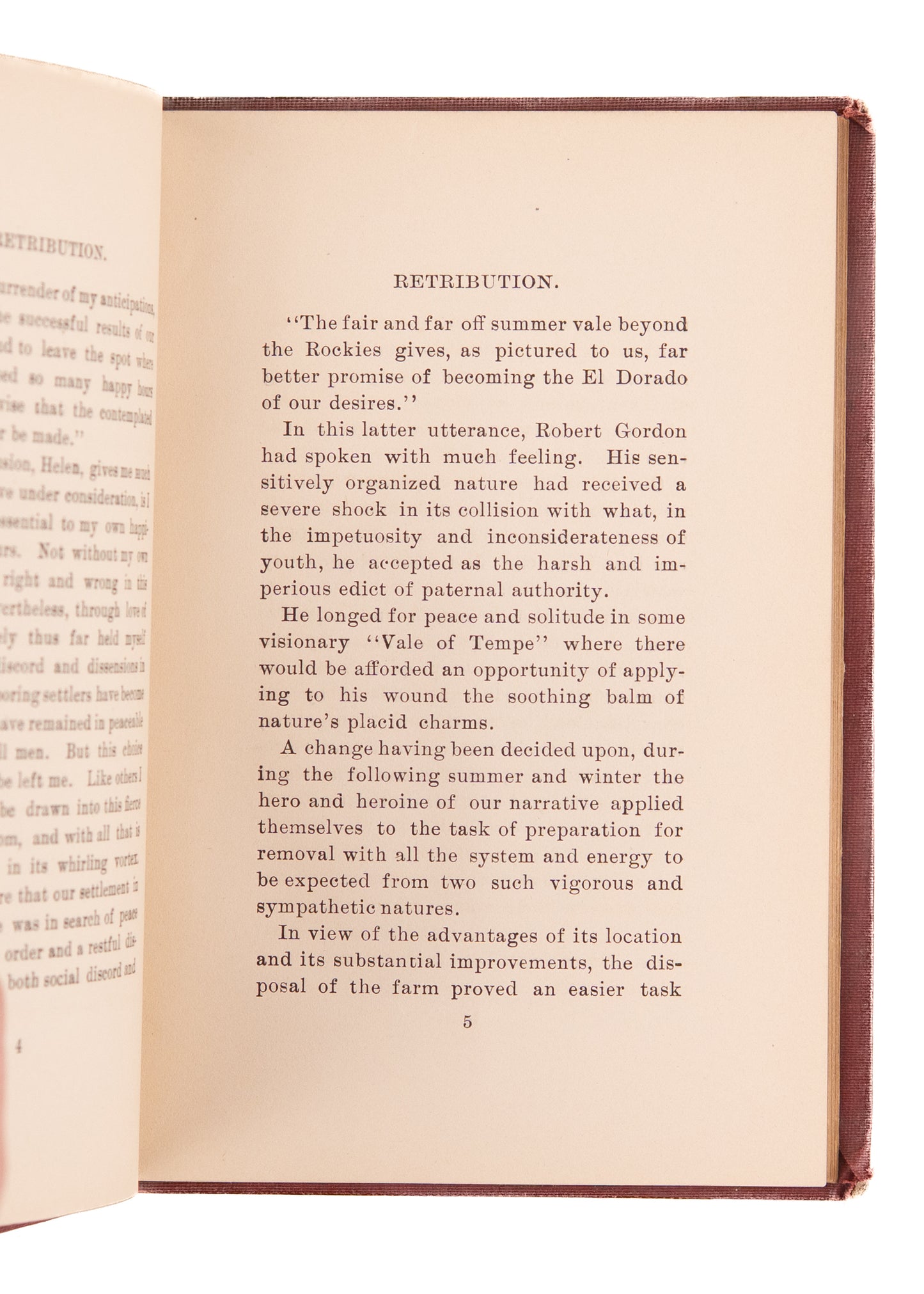 1899 ANTI-MORMON. Mormon Savage Attack on Western Emigrants in the Rockies. Rare.